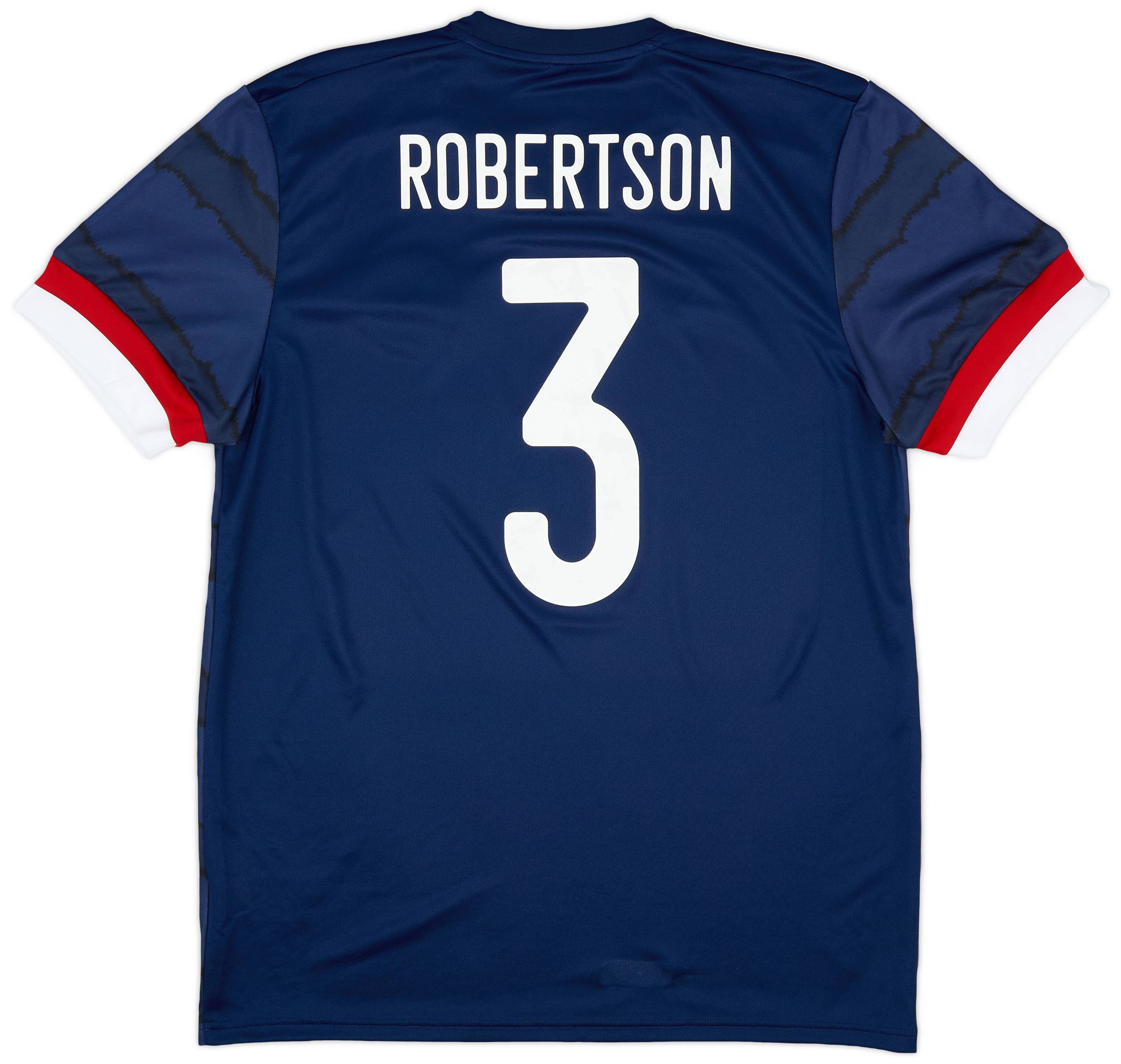2020-22 Scotland Home Shirt Robertson #3 - 10/10 - (L)