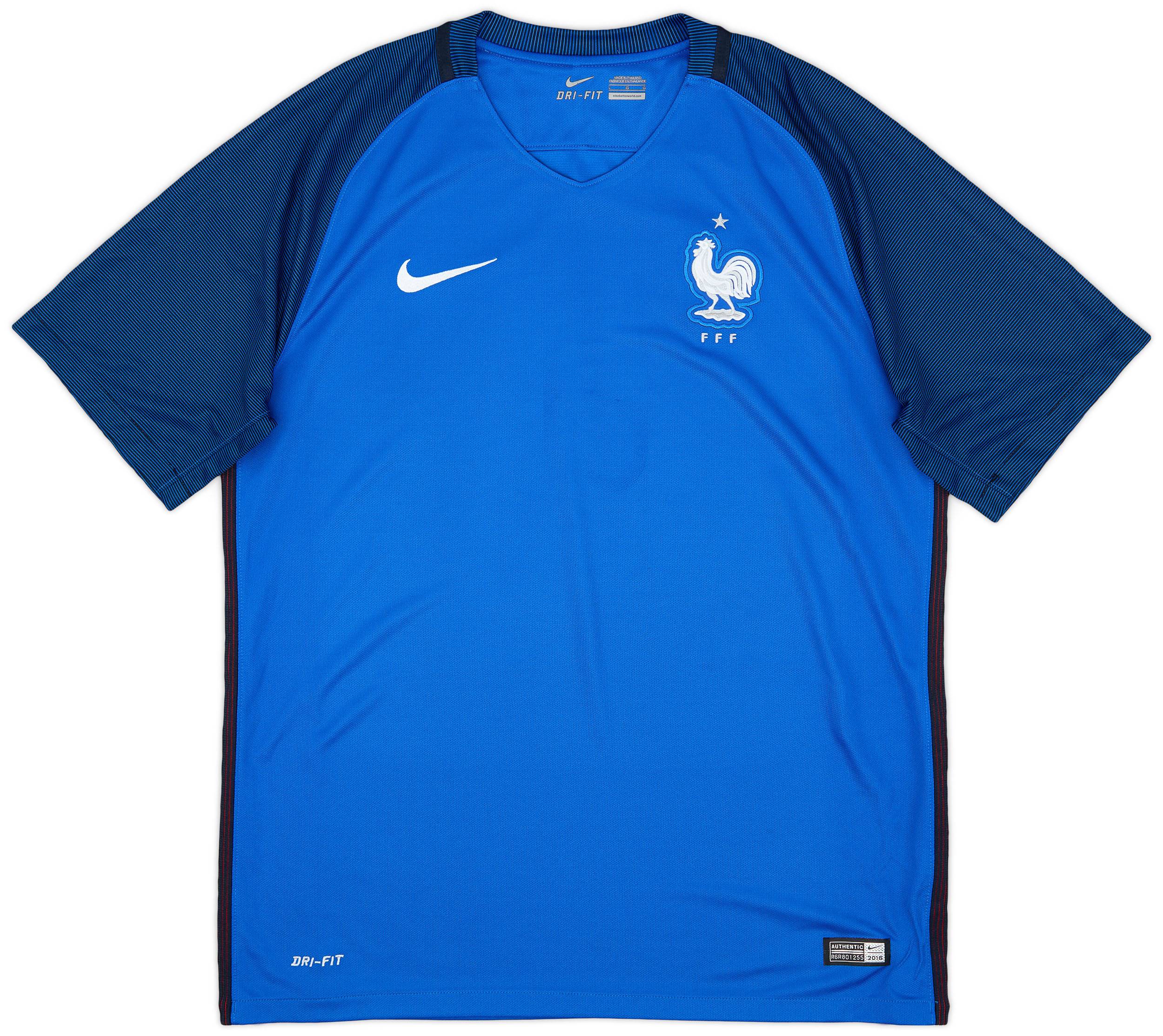 2016-17 France Home Shirt - 7/10 - (L)