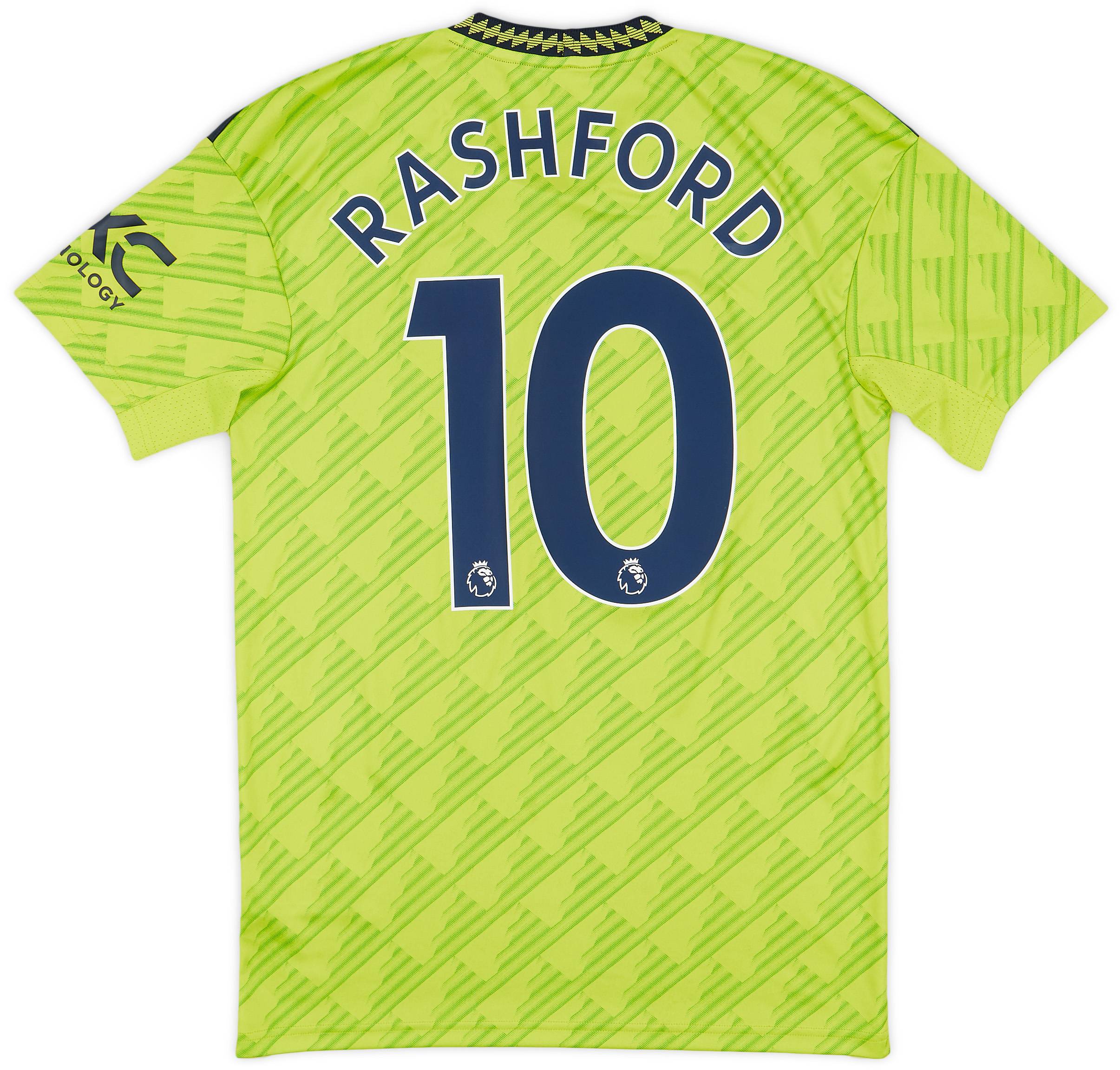 2022-23 Manchester United Third Shirt Rashford #10 - 7/10 - (S)