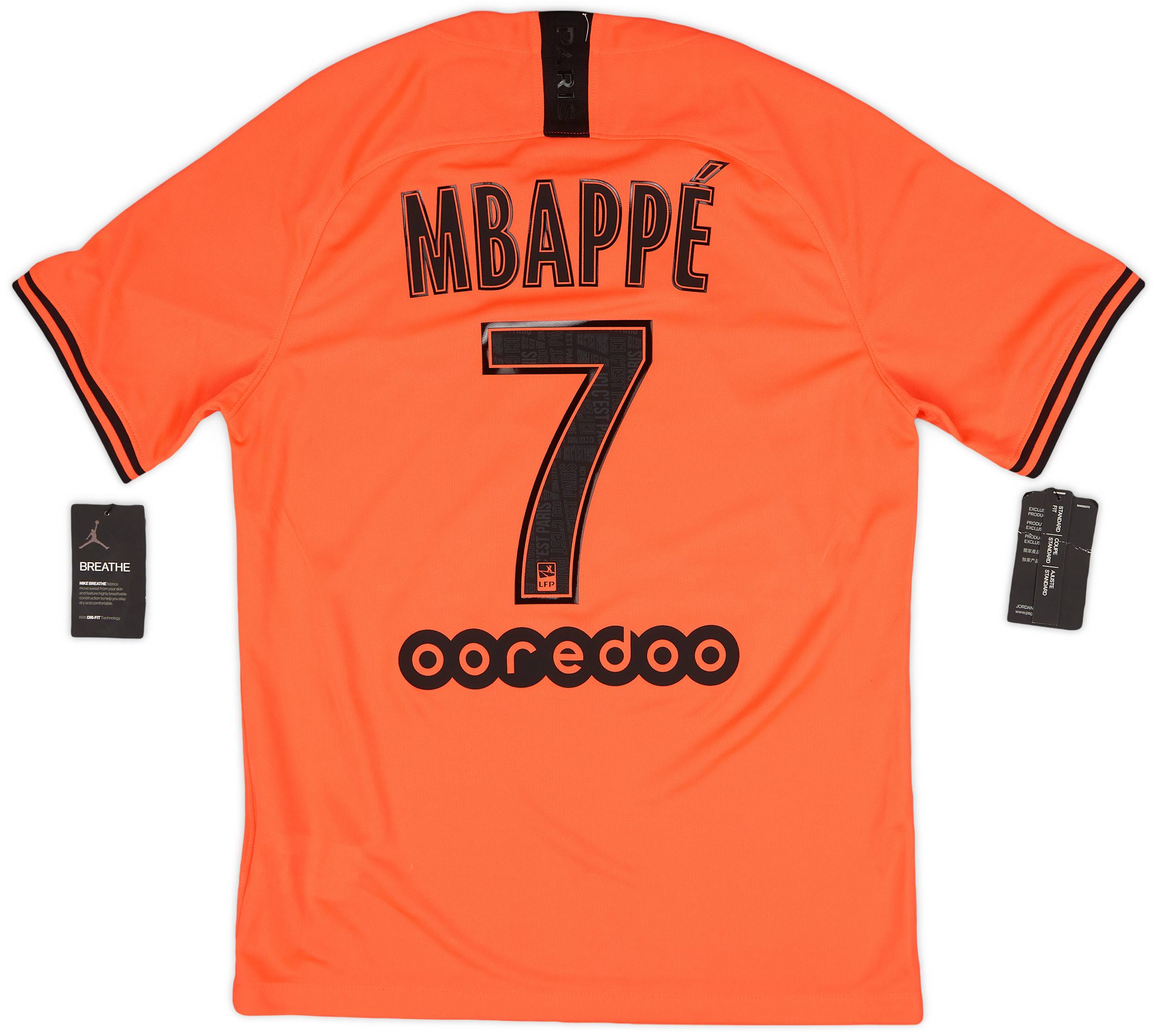 2019 20 Paris Saint Germain Away Shirt Mbappe 7 M