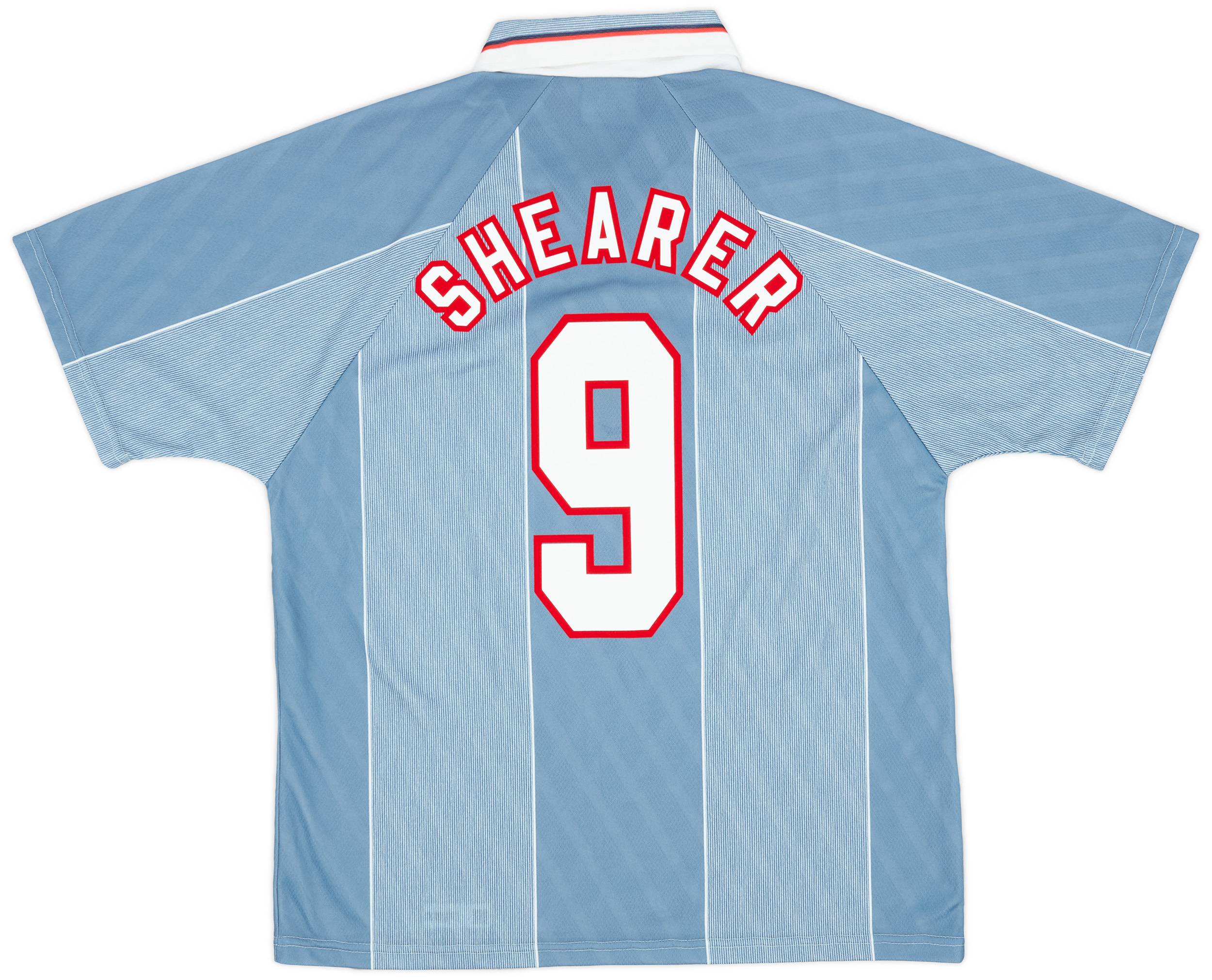1996-97 England Away Shirt Shearer #9 - 9/10 - (L)