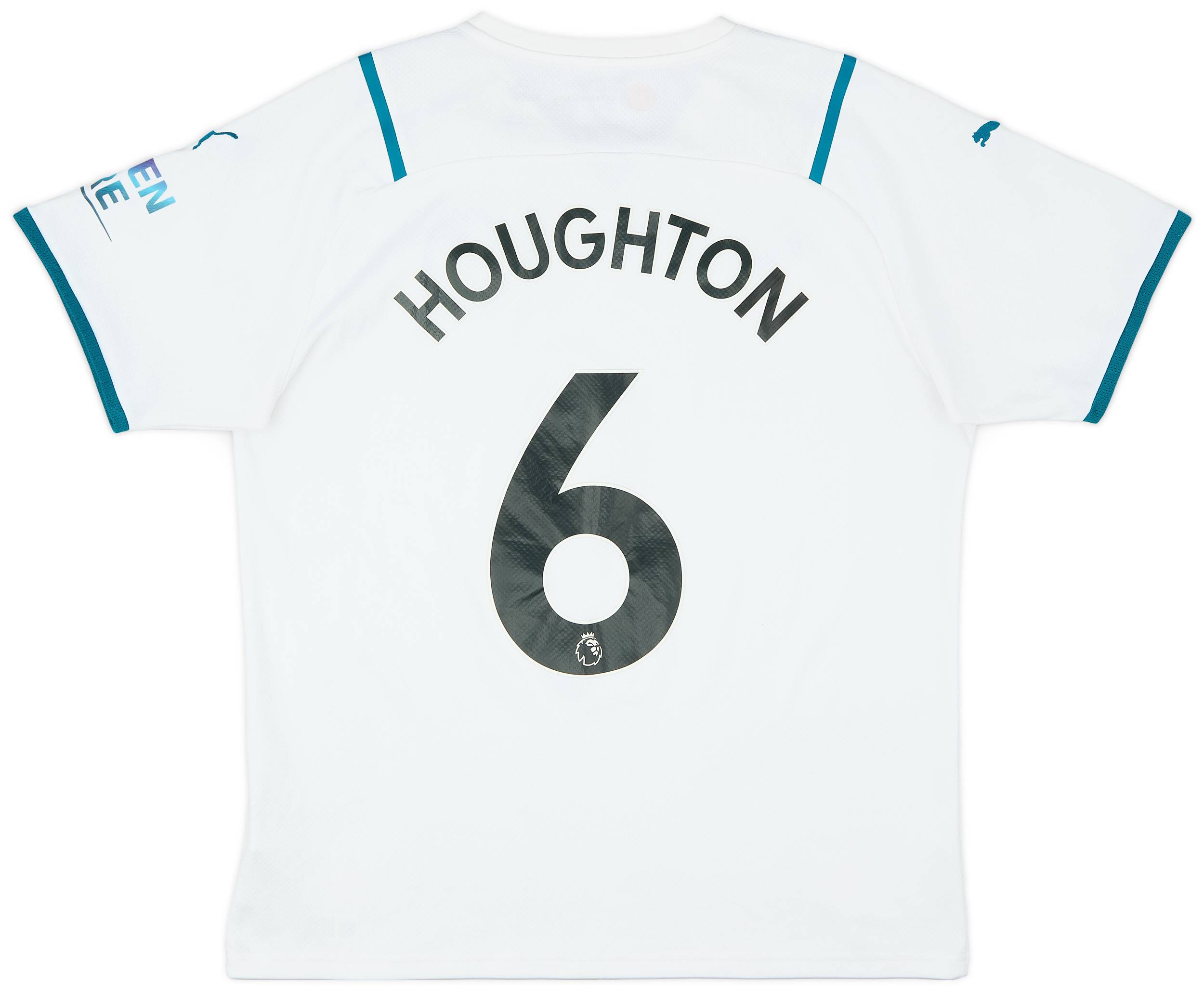 2021-22 Manchester City Away Shirt Houghton #6 - 8/10 - (XL)