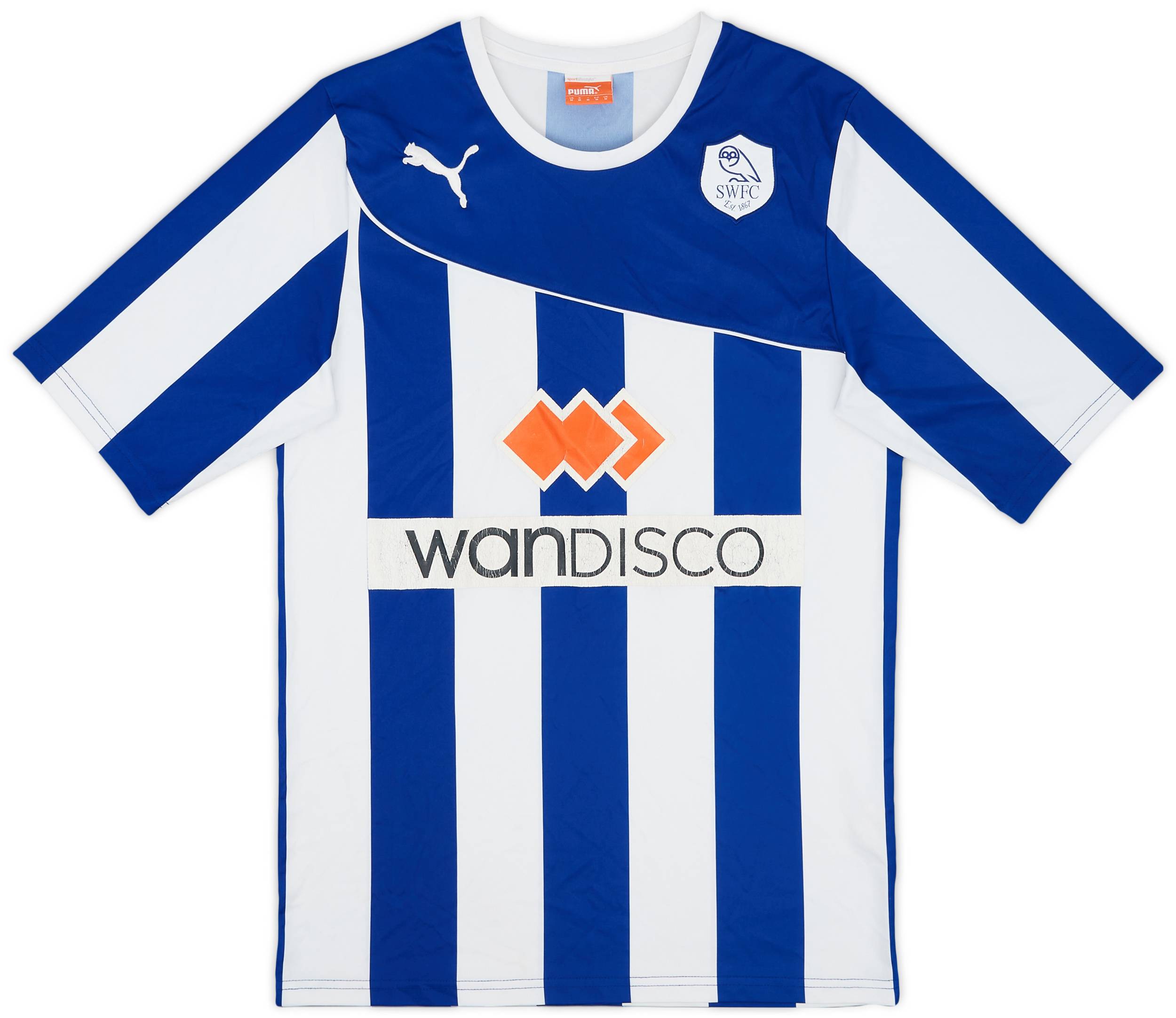 2013-14 Sheffield Wednesday Home Shirt - 7/10 - (M)