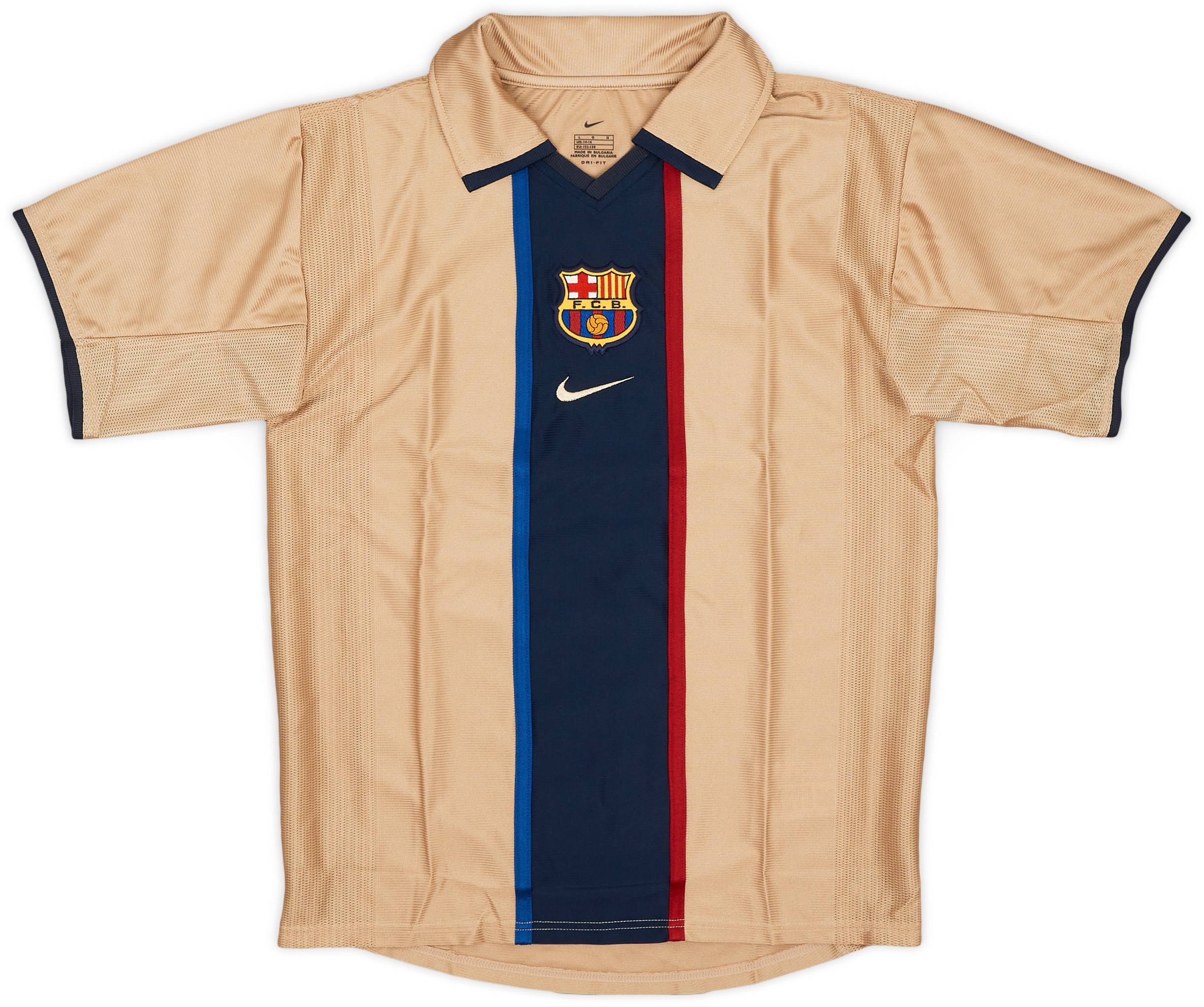 2001-03 Barcelona Away Shirt (L.Boys)