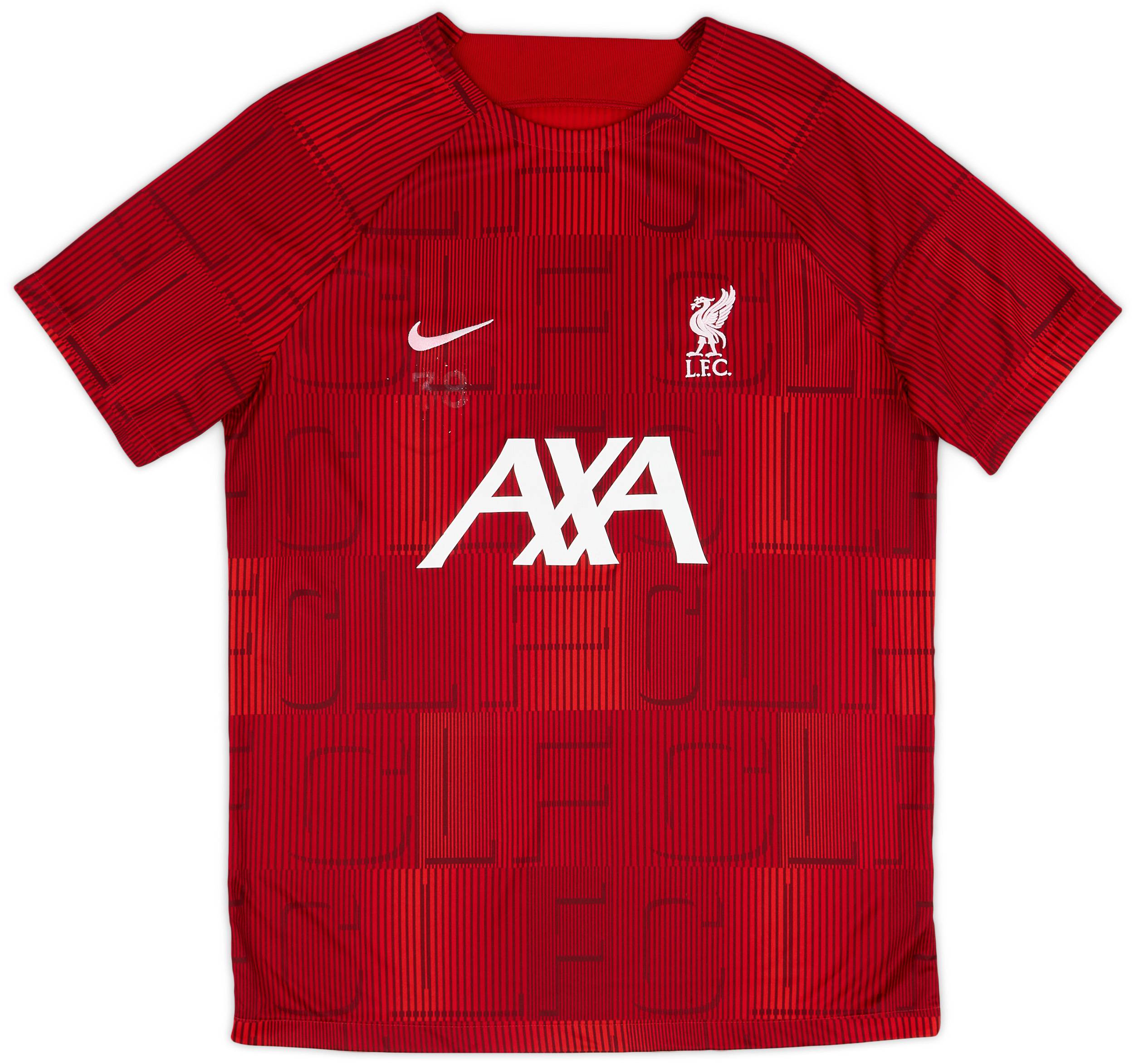 2023 24 Liverpool Player Issue Training Shirt 38 5 10 L