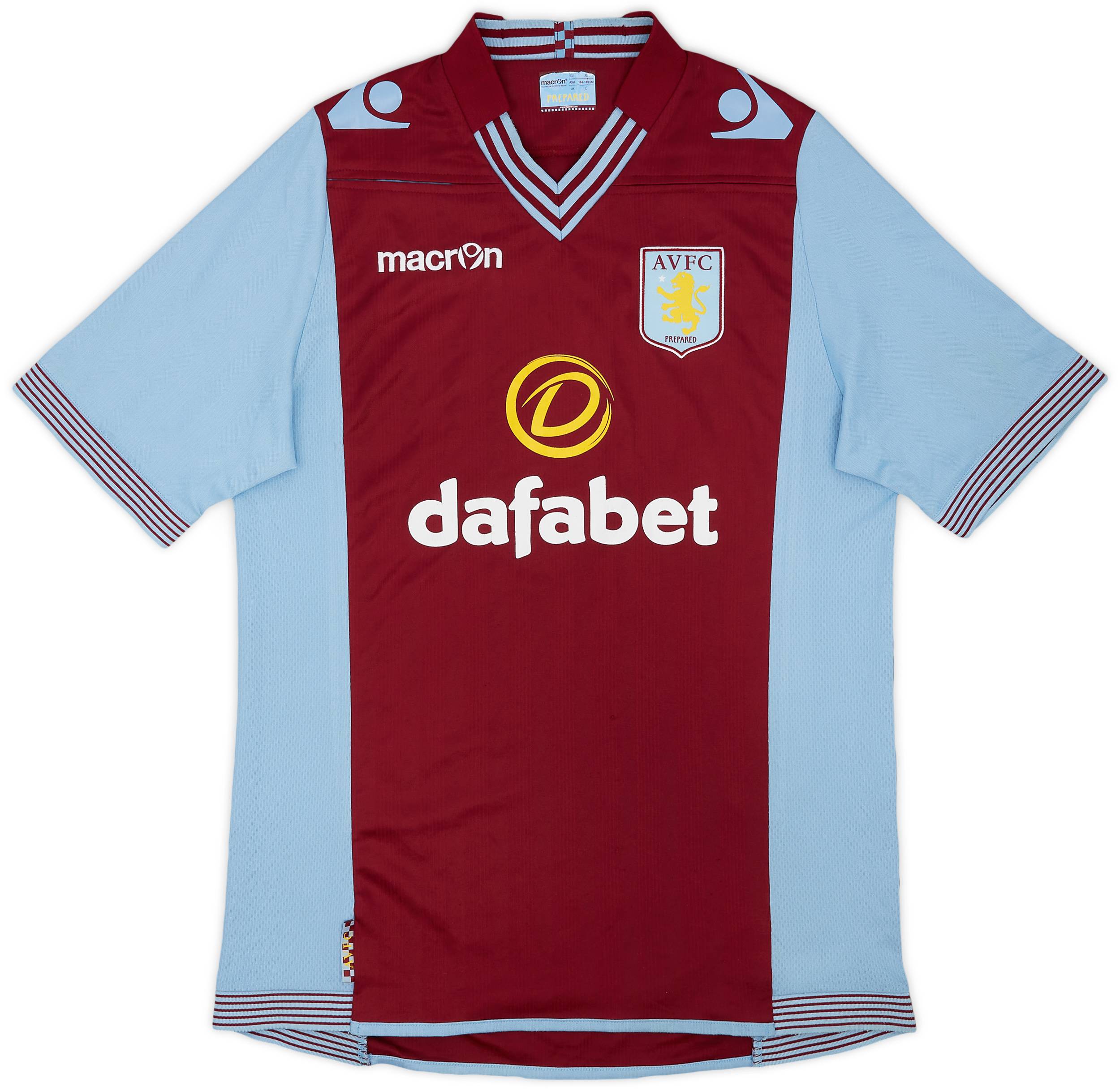 2013-14 Aston Villa Home Shirt - 7/10 - (L)