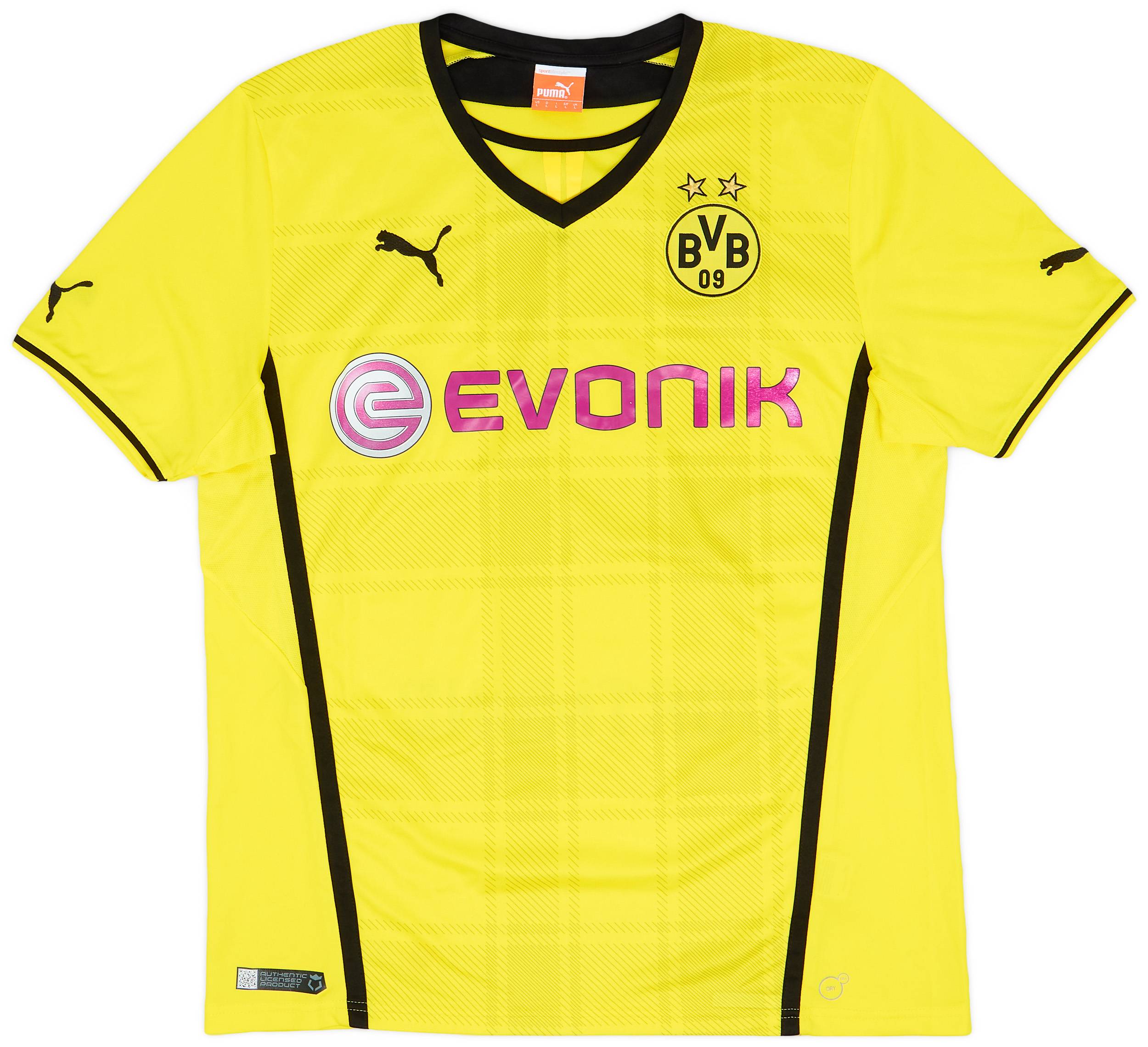2013-14 Borussia Dortmund Home Shirt - 7/10 - (L)