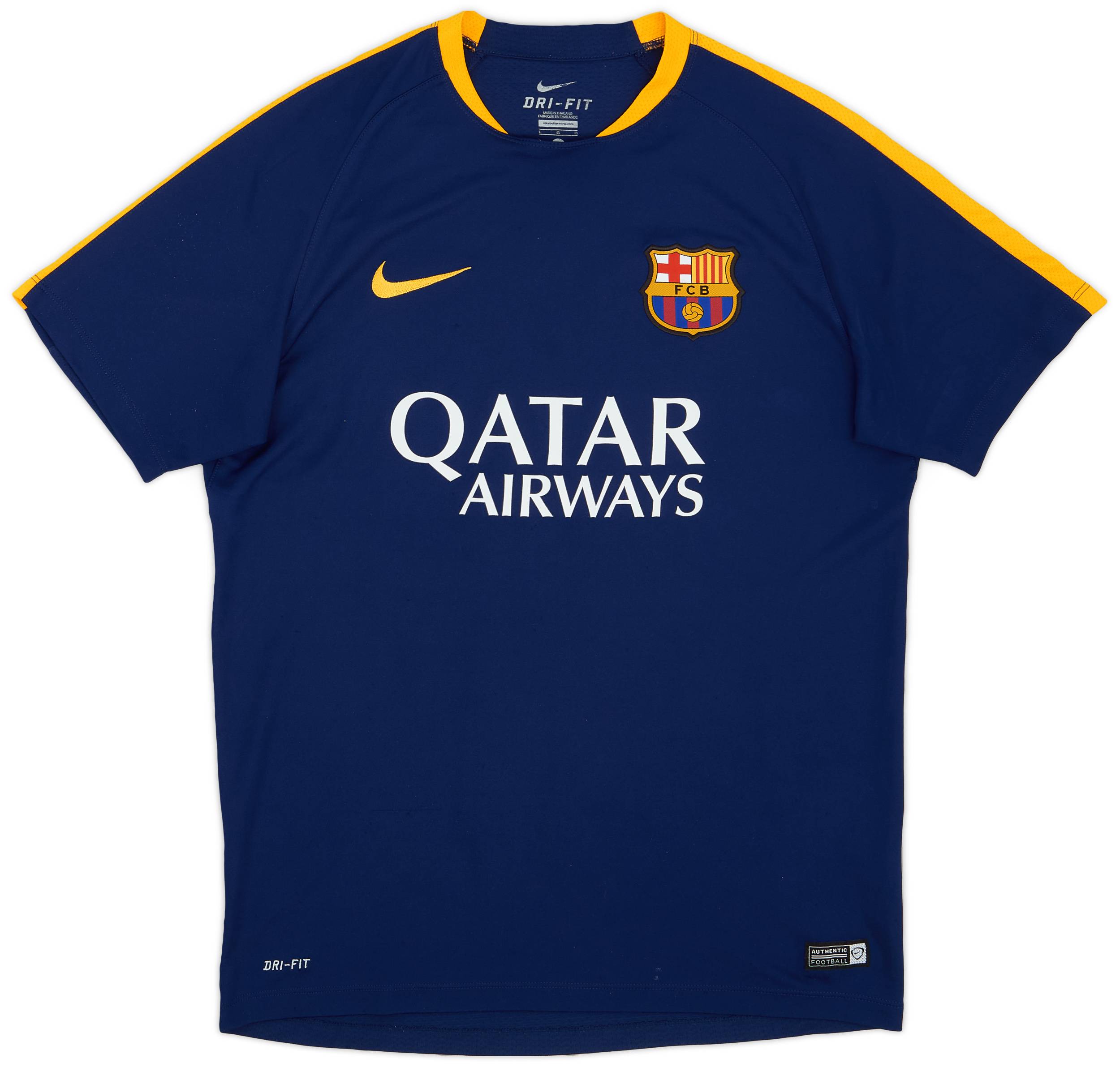 2015-16 Barcelona Nike Training Shirt - 8/10 - (L)