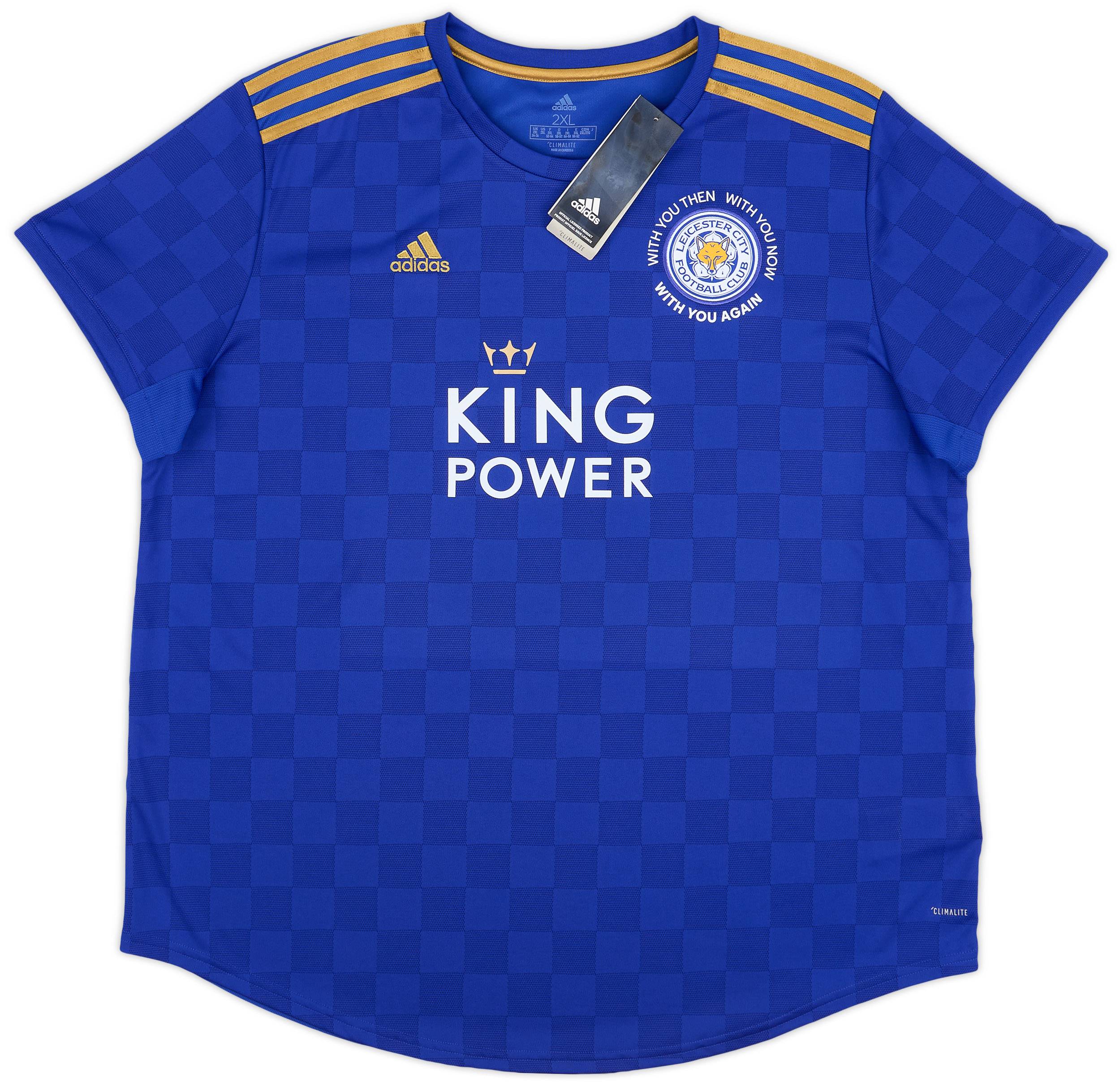 2019-20 Leicester Home 'Then Now Again' Shirt (Women's XS)