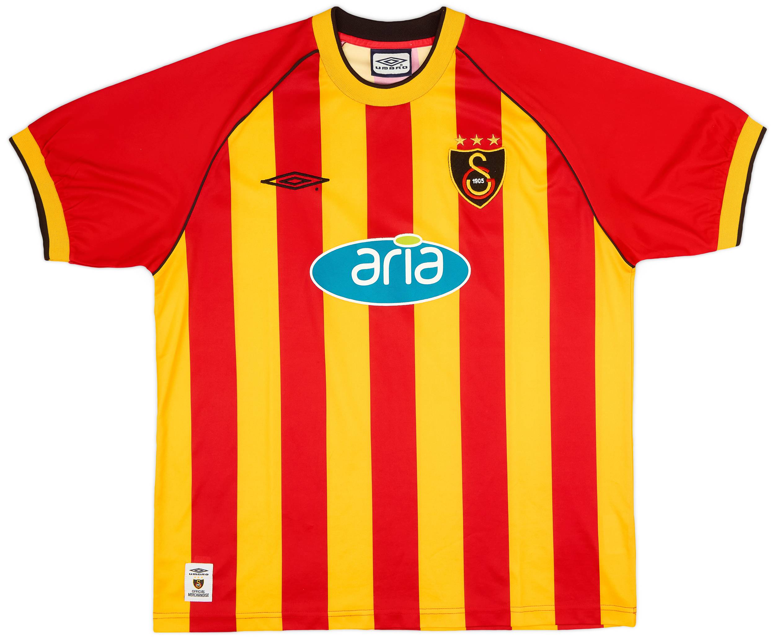 2002-03 Galatasaray Home Shirt - 8/10 - (L)