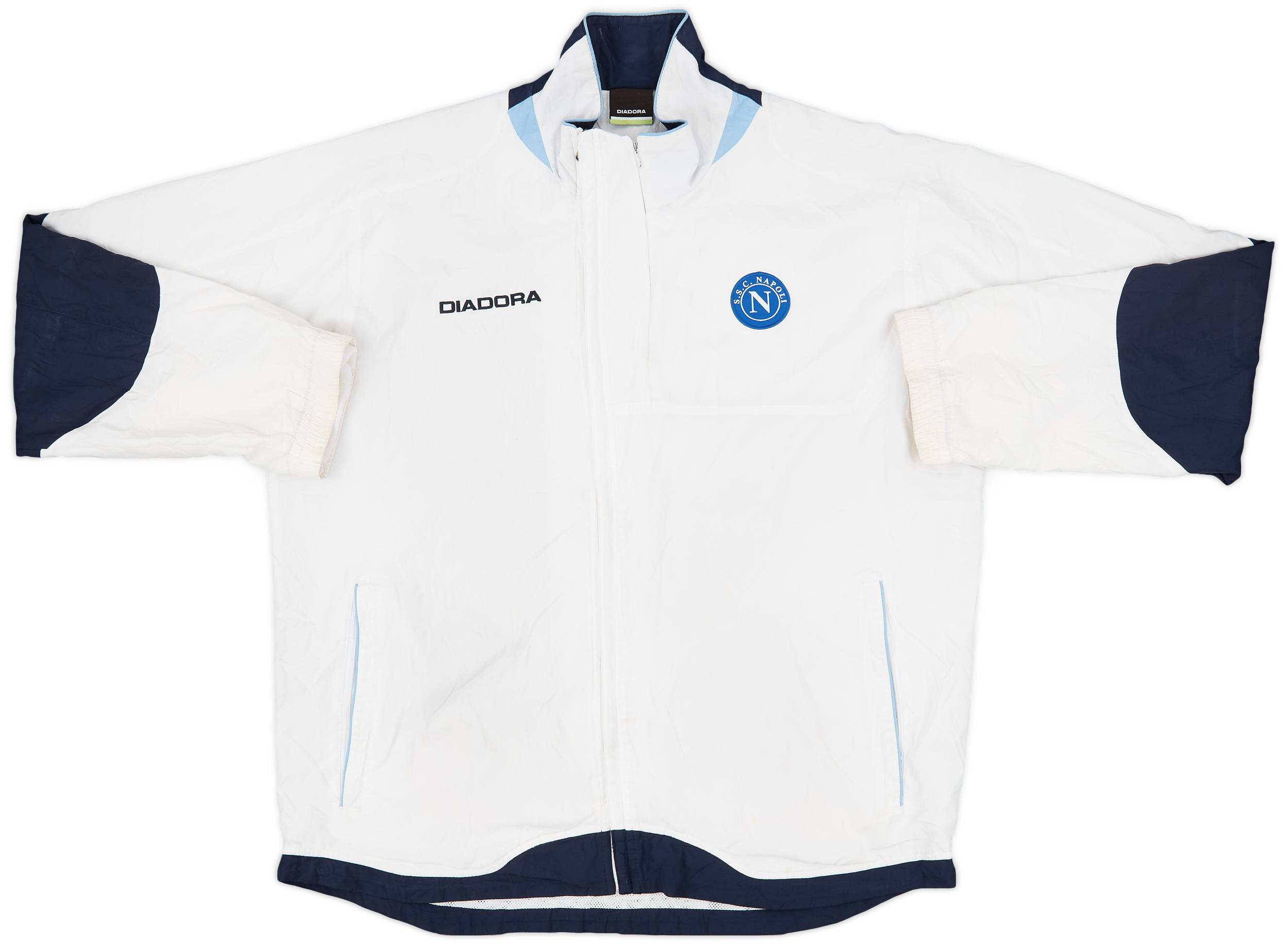 2006-08 Napoli Diadora Track Jacket - 6/10 - (XXL)