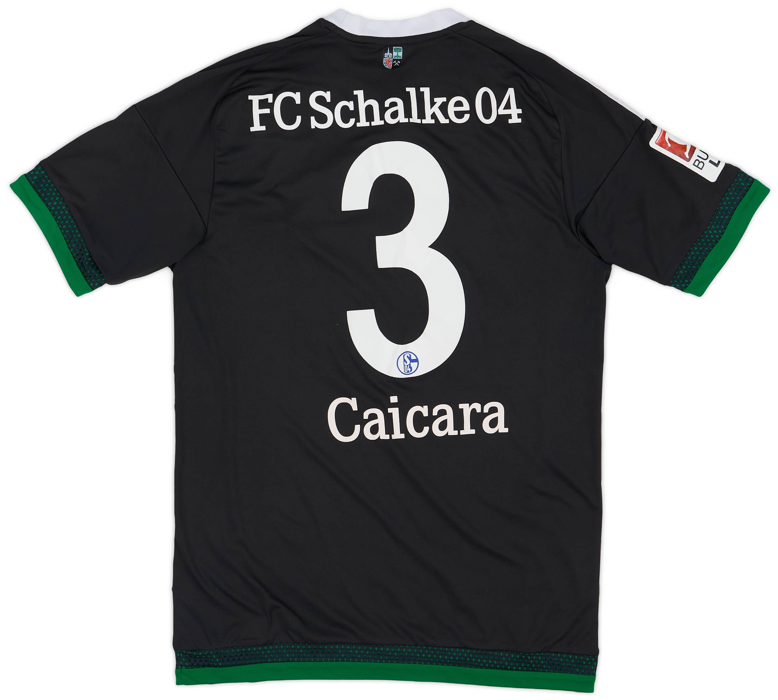 2015-17 Schalke Third Shirt Caicara #3 - 6/10 - (S)