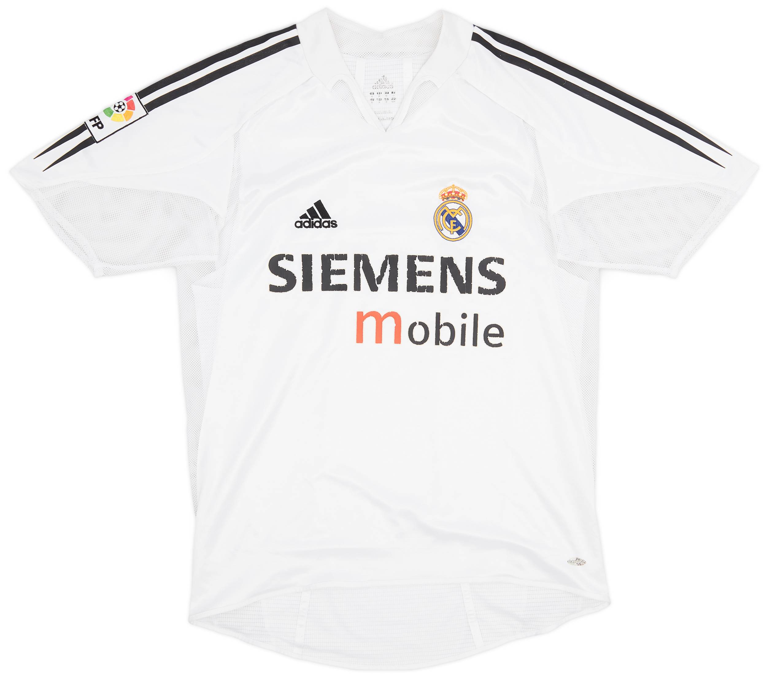 2004-05 Real Madrid Player Issue Home Shirt - 5/10 - (M)