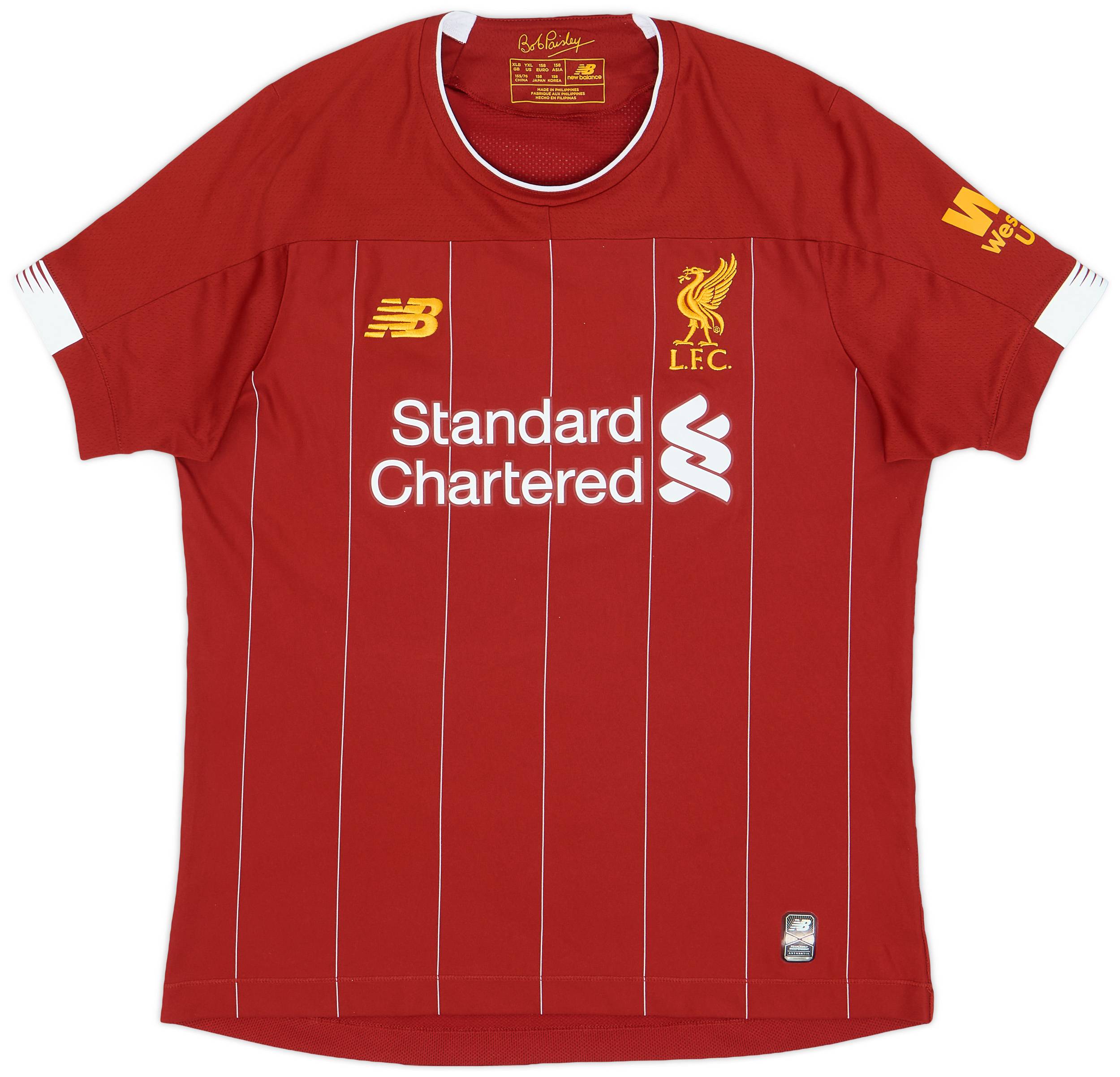 2019-20 Liverpool Home Shirt - 10/10 - (XL.Boys)