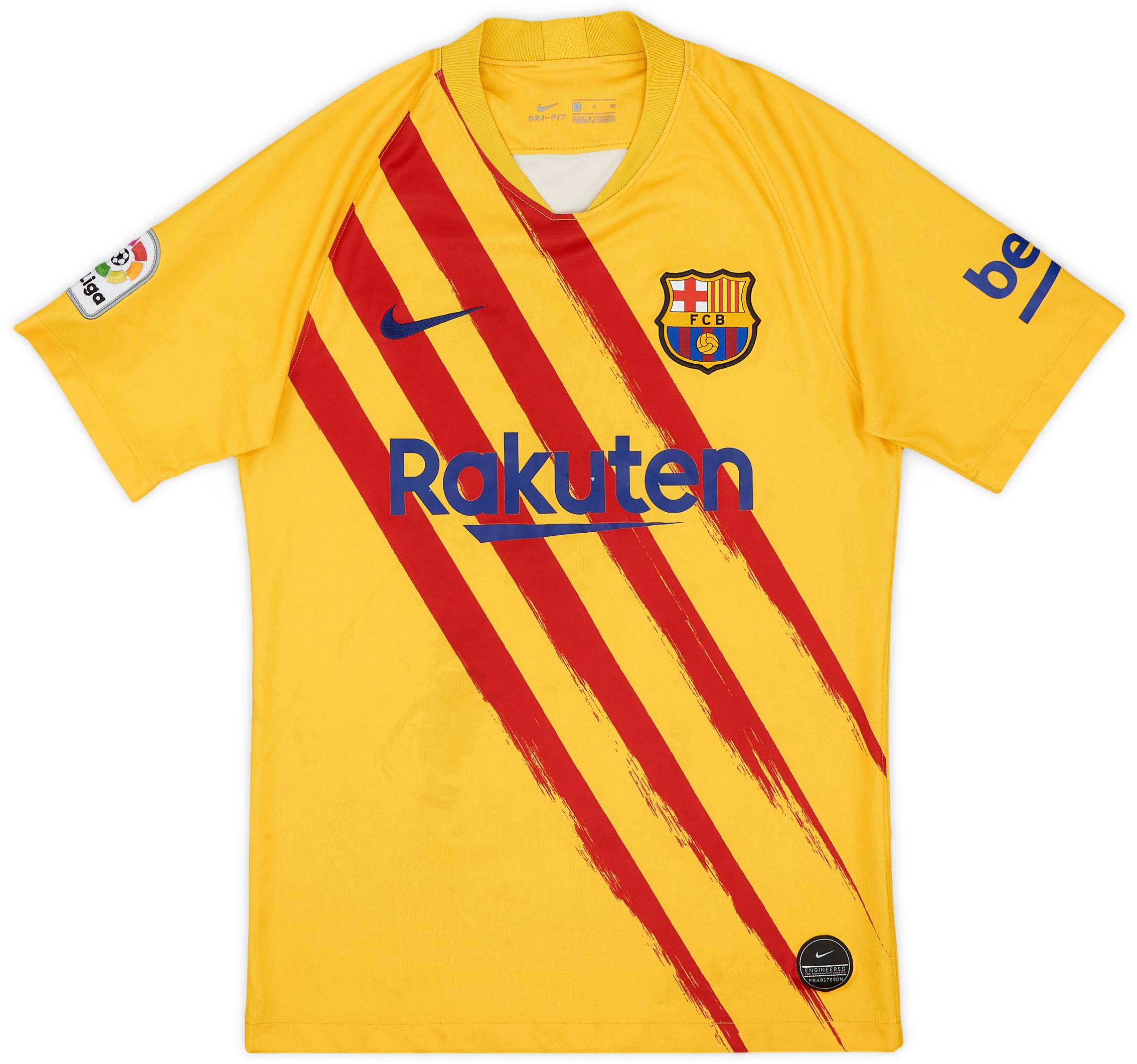2019-20 Barcelona 'Senyera' Fourth Shirt - 5/10 - (S)