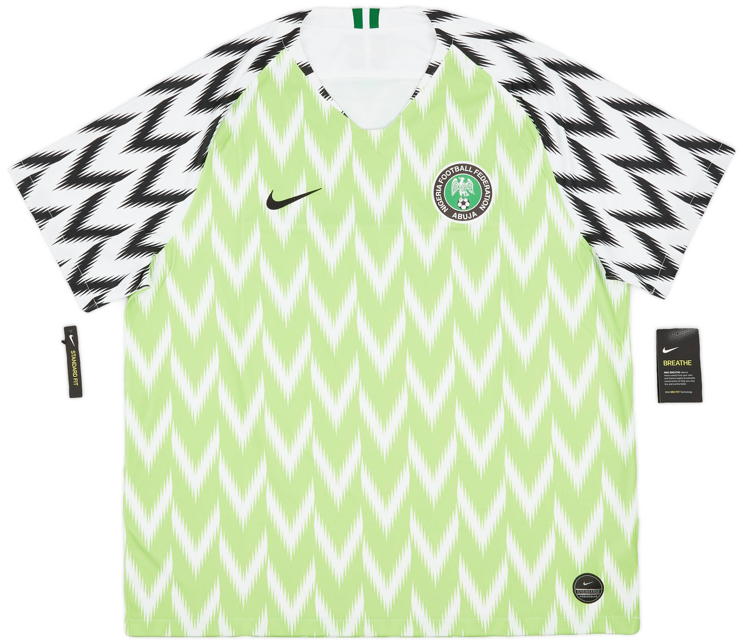 2018-19 Nigeria Home Shirt (XXL)