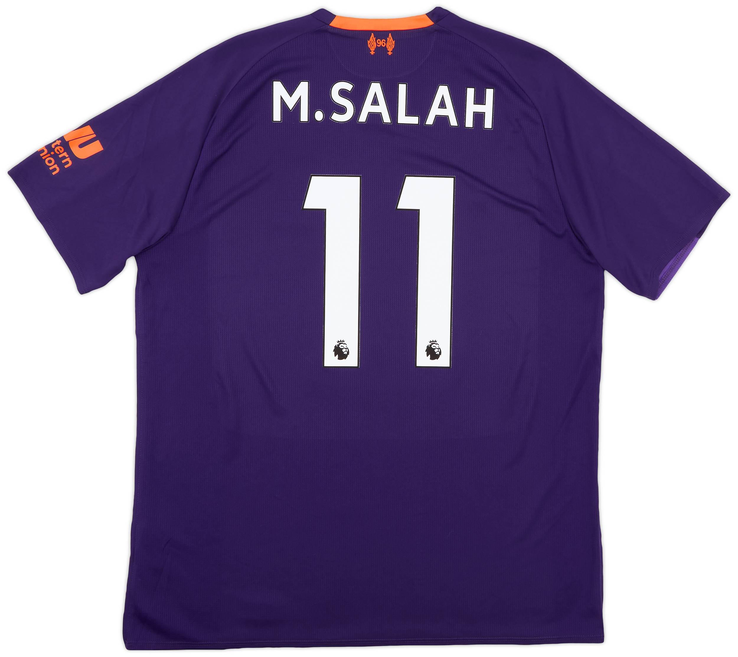 2018-19 Liverpool Away Shirt M. Salah #11 - 7/10 - (L)