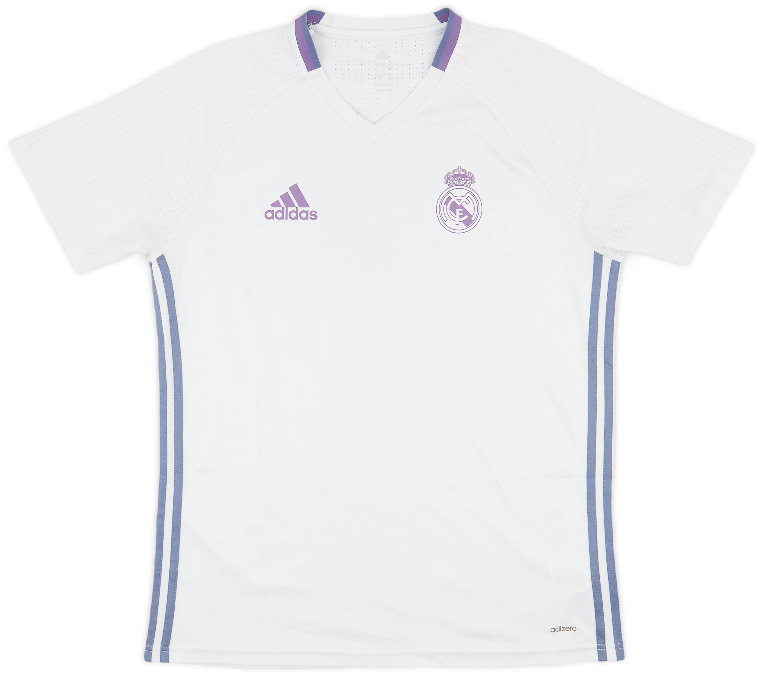 2016-17 Real Madrid adizero Training Shirt - 9/10 - (L)
