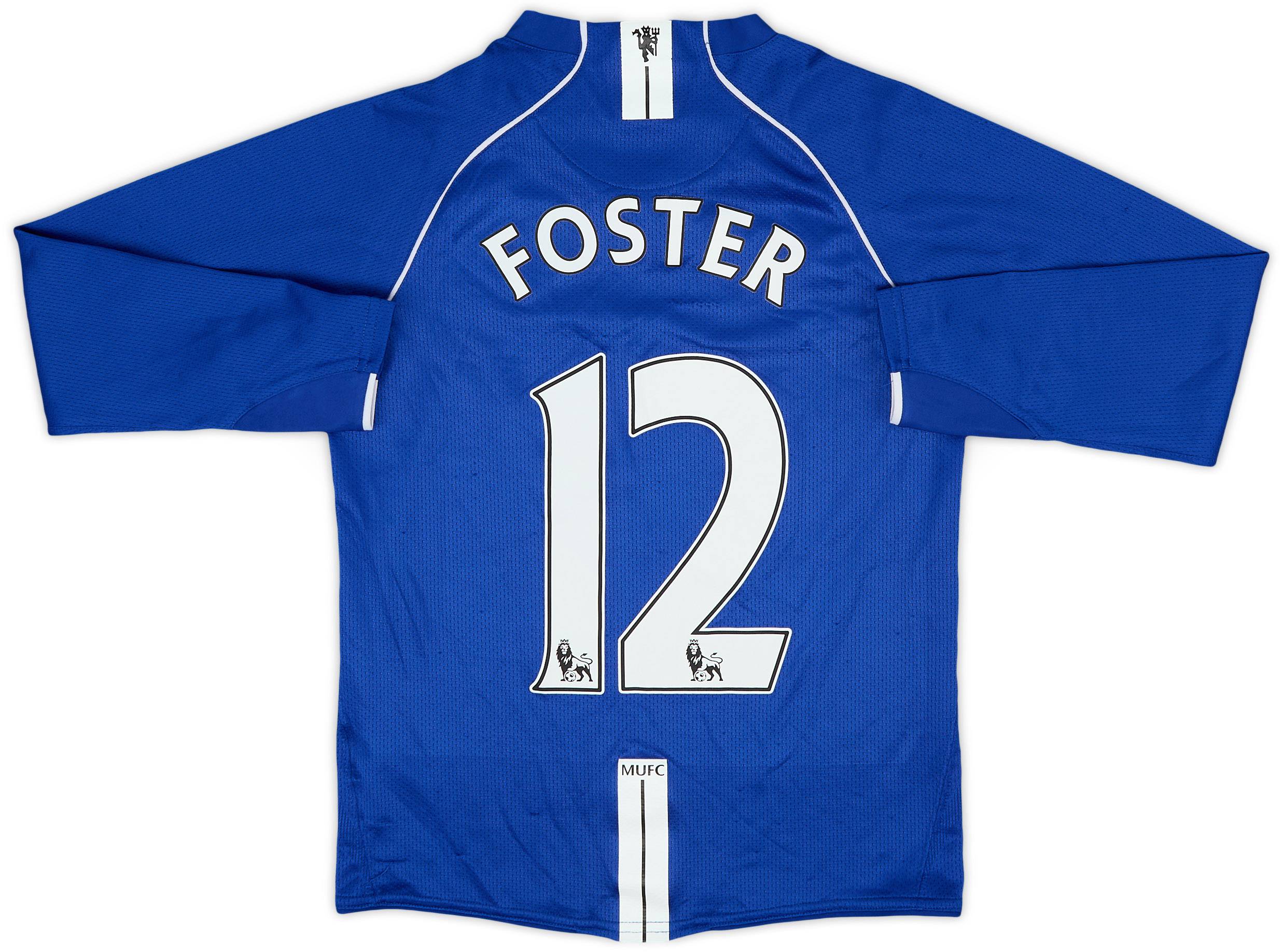 2007-08 Manchester United GK Shirt Foster #12 - 7/10 - (M.Boys)