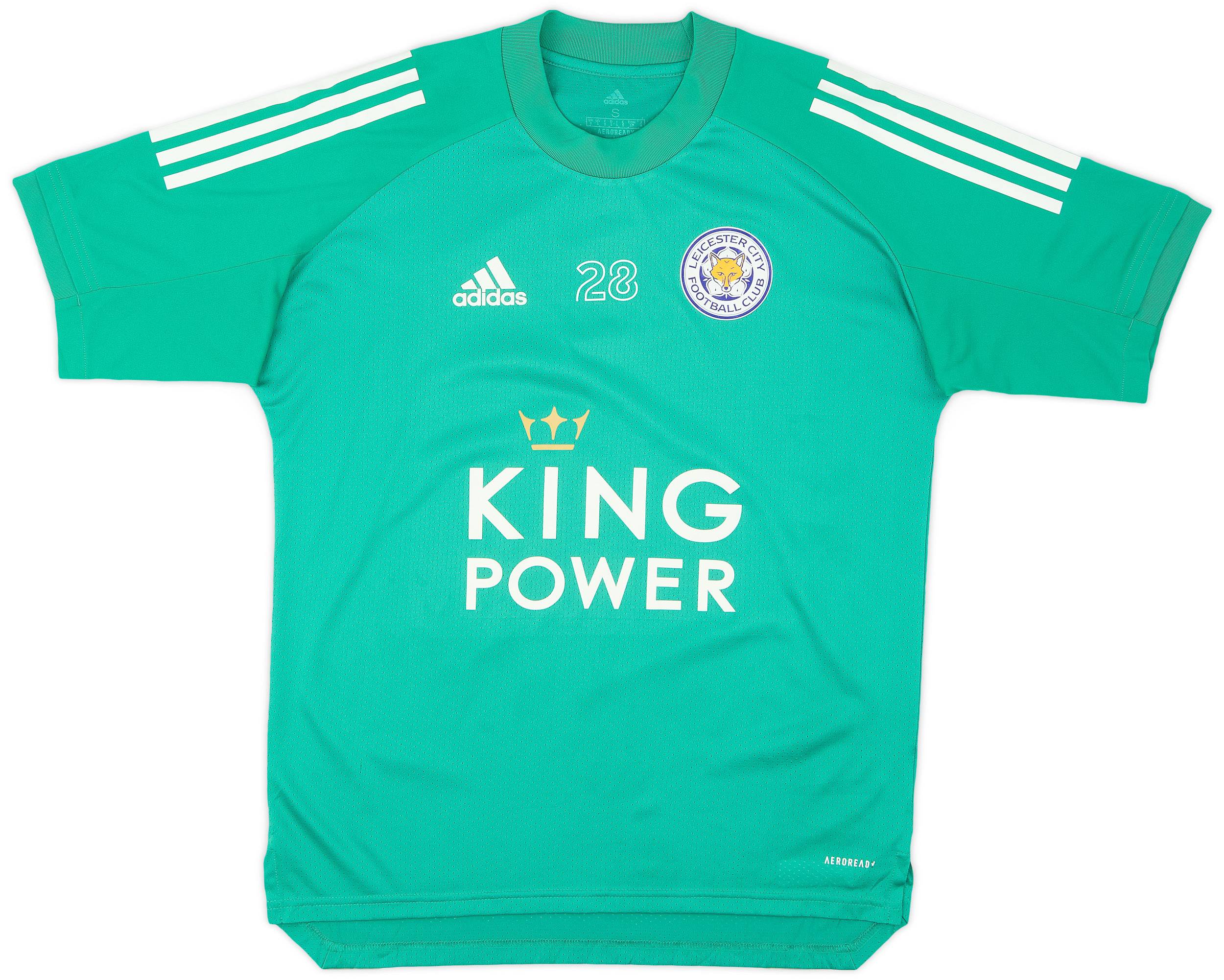 2020 21 Leicester Player Issue adidas Training Shirt 28 9 10 S