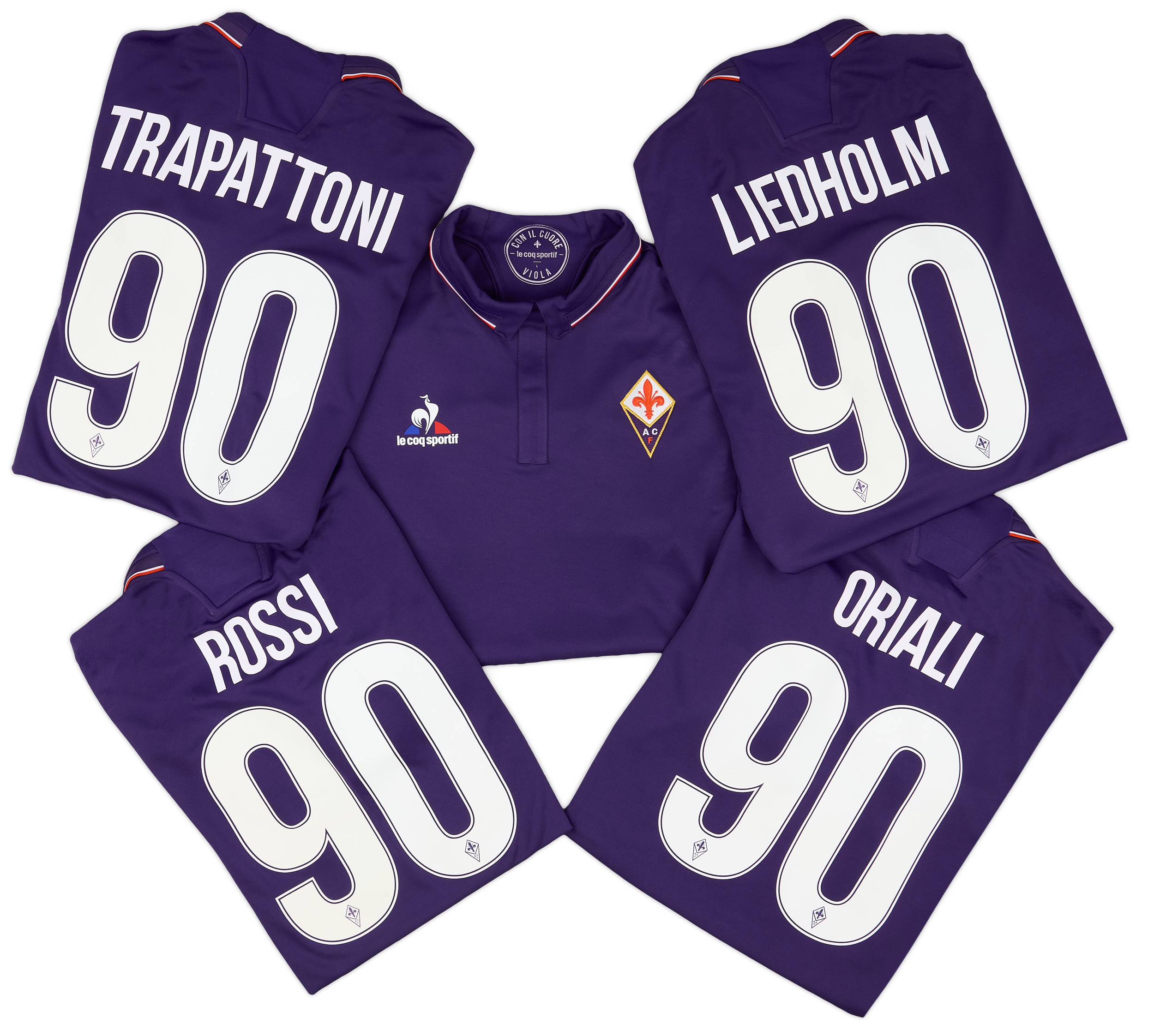 2016 17 Fiorentina 90th Anniversary Home Shirt 90 8 10