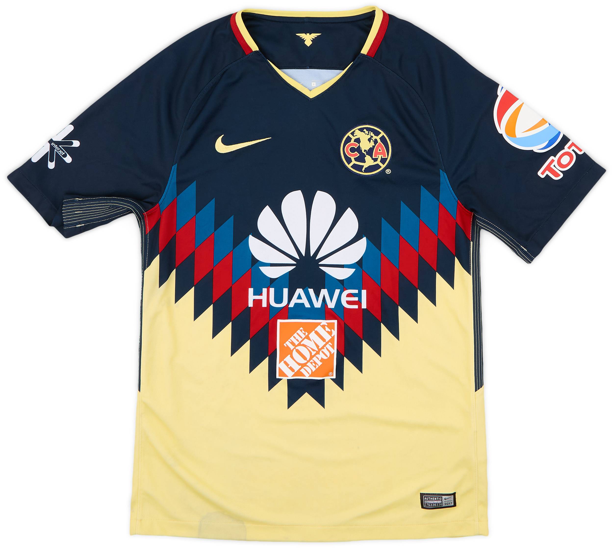 2017 18 Club America Home Shirt 5 10 S