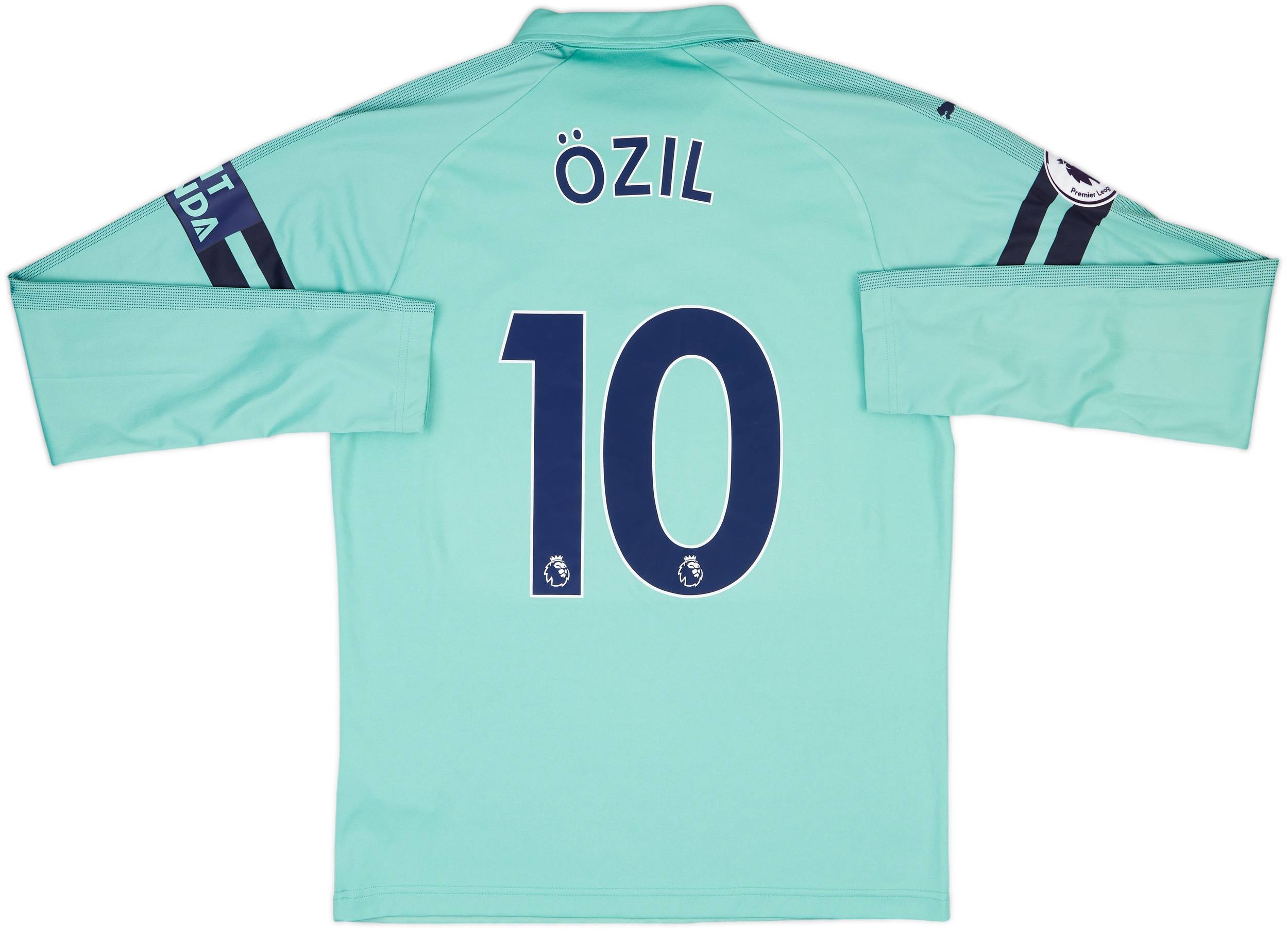 2018-19 Arsenal Third L/S Shirt Ozil #10 - 9/10 - (M)