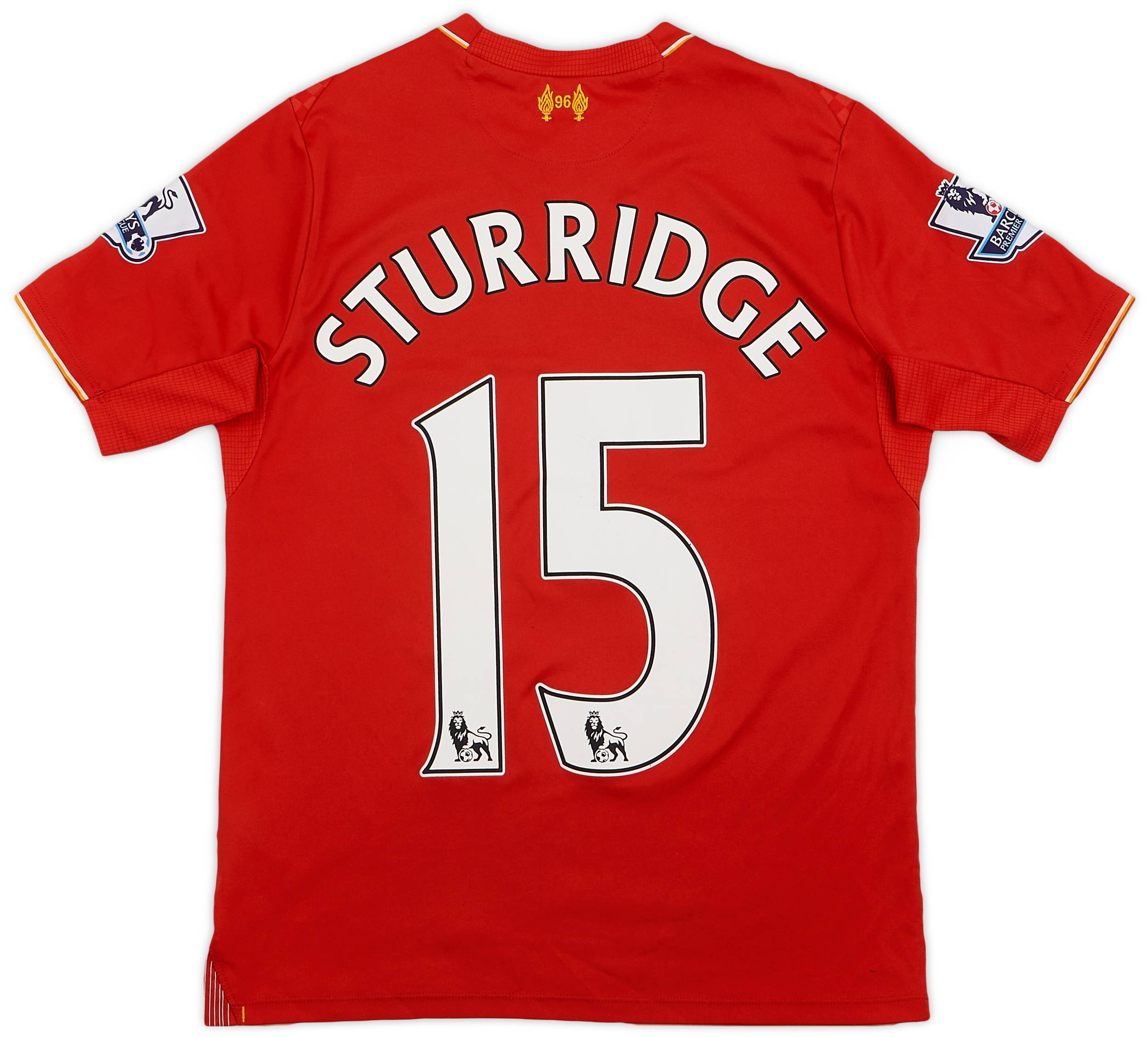 2015-16 Liverpool Home Shirt Sturridge #15 - 5/10 - (L.Boys)
