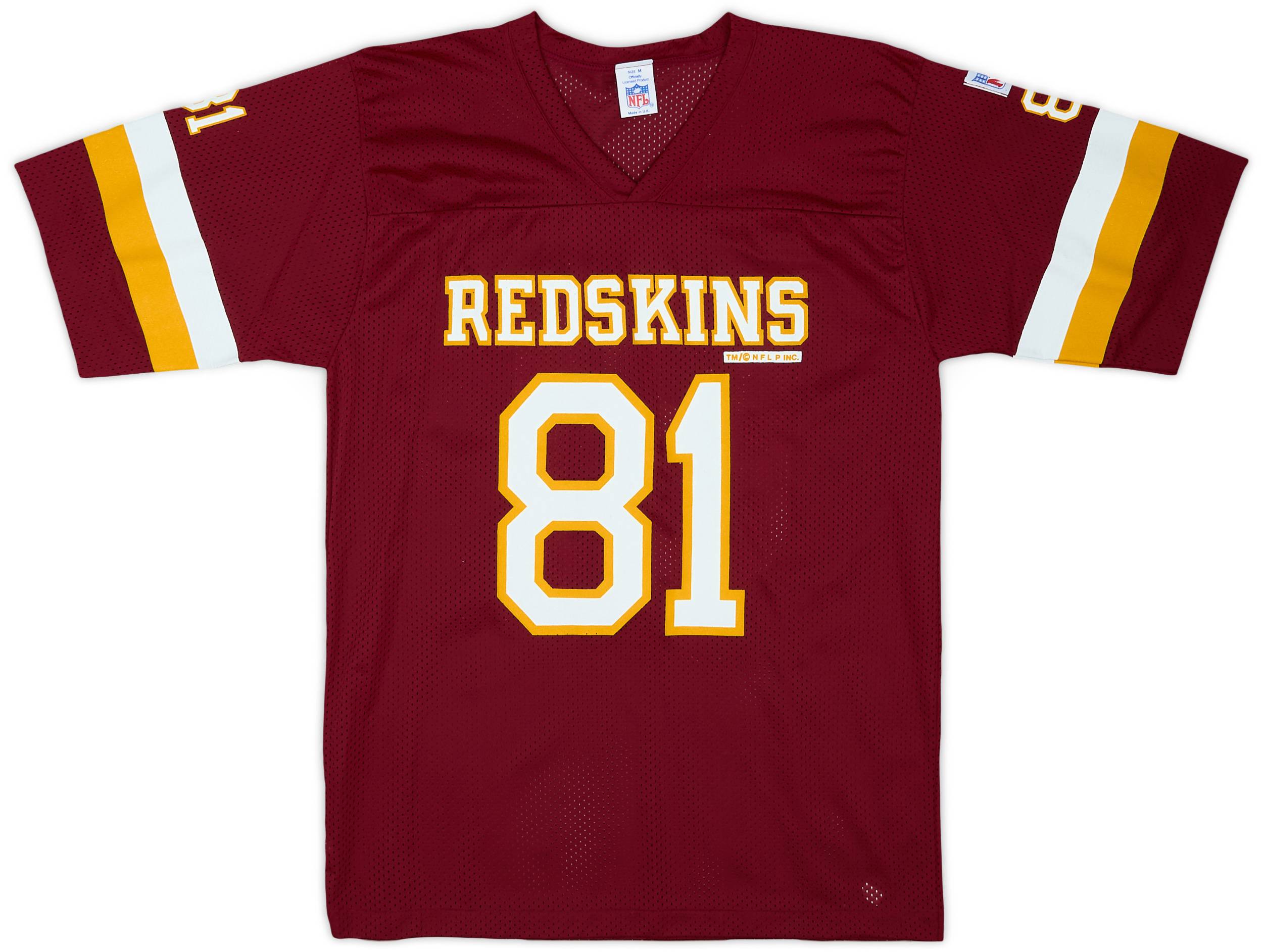 1990s Washington Redskins #81 NFL Training Jersey - 9/10 - (M)