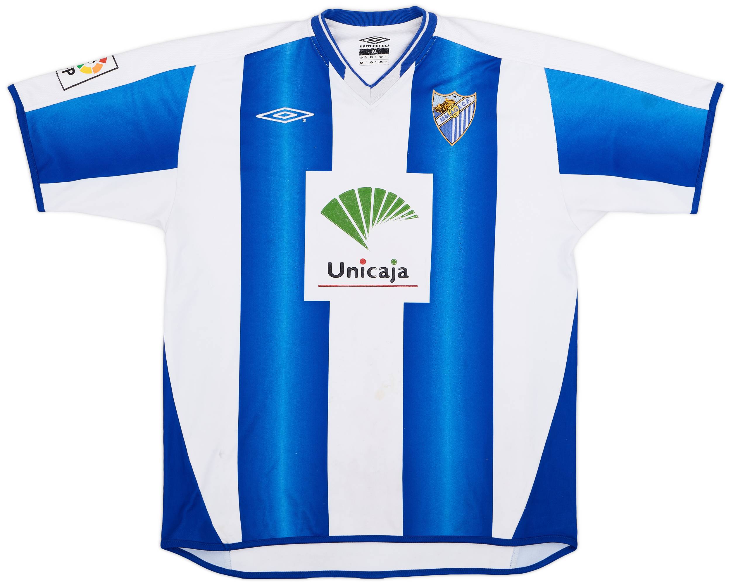 2003-04 Malaga Home Shirt - 5/10 - (M)
