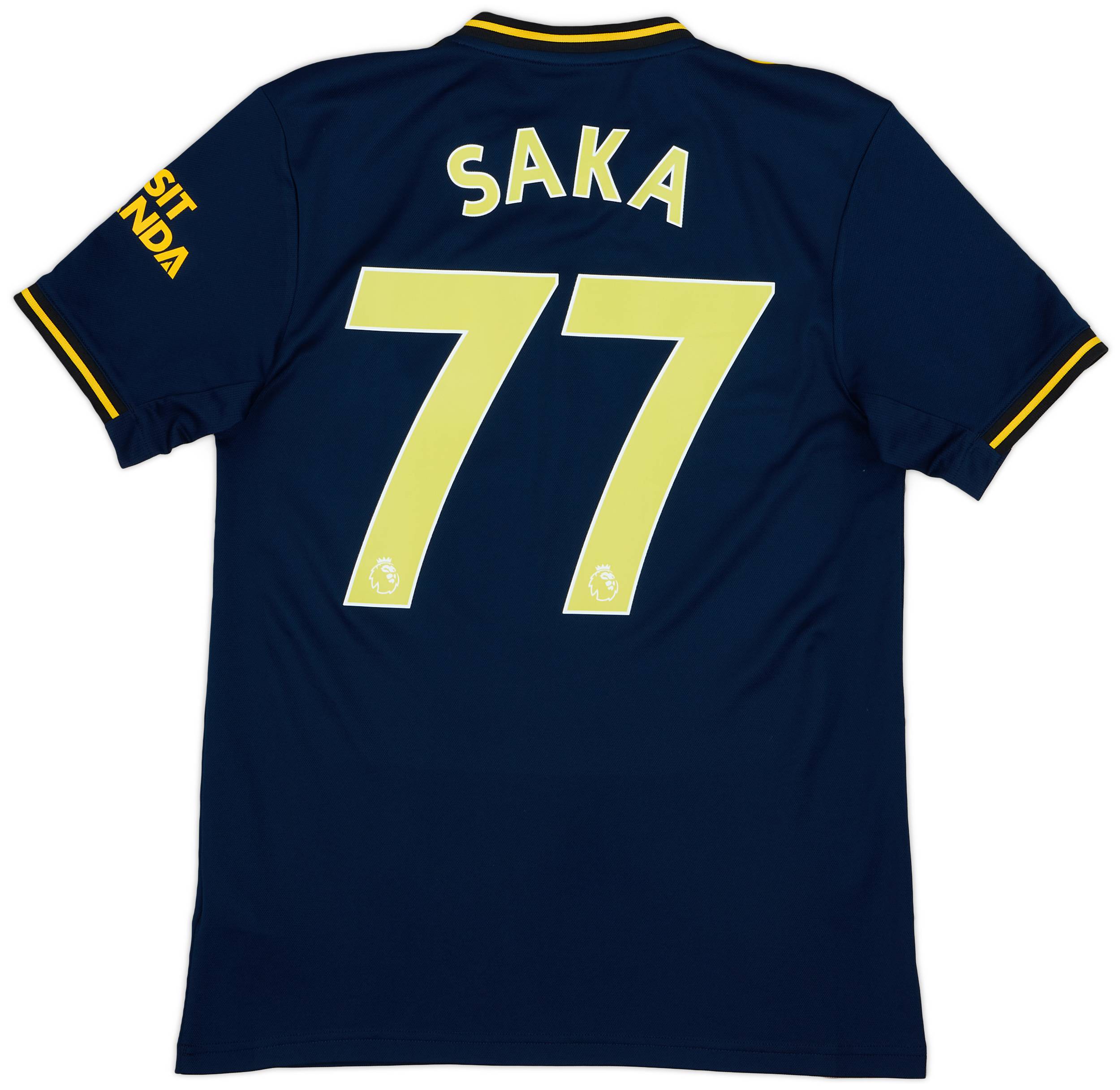 2019-20 Arsenal Third Shirt Saka #77 - 9/10 - (S)