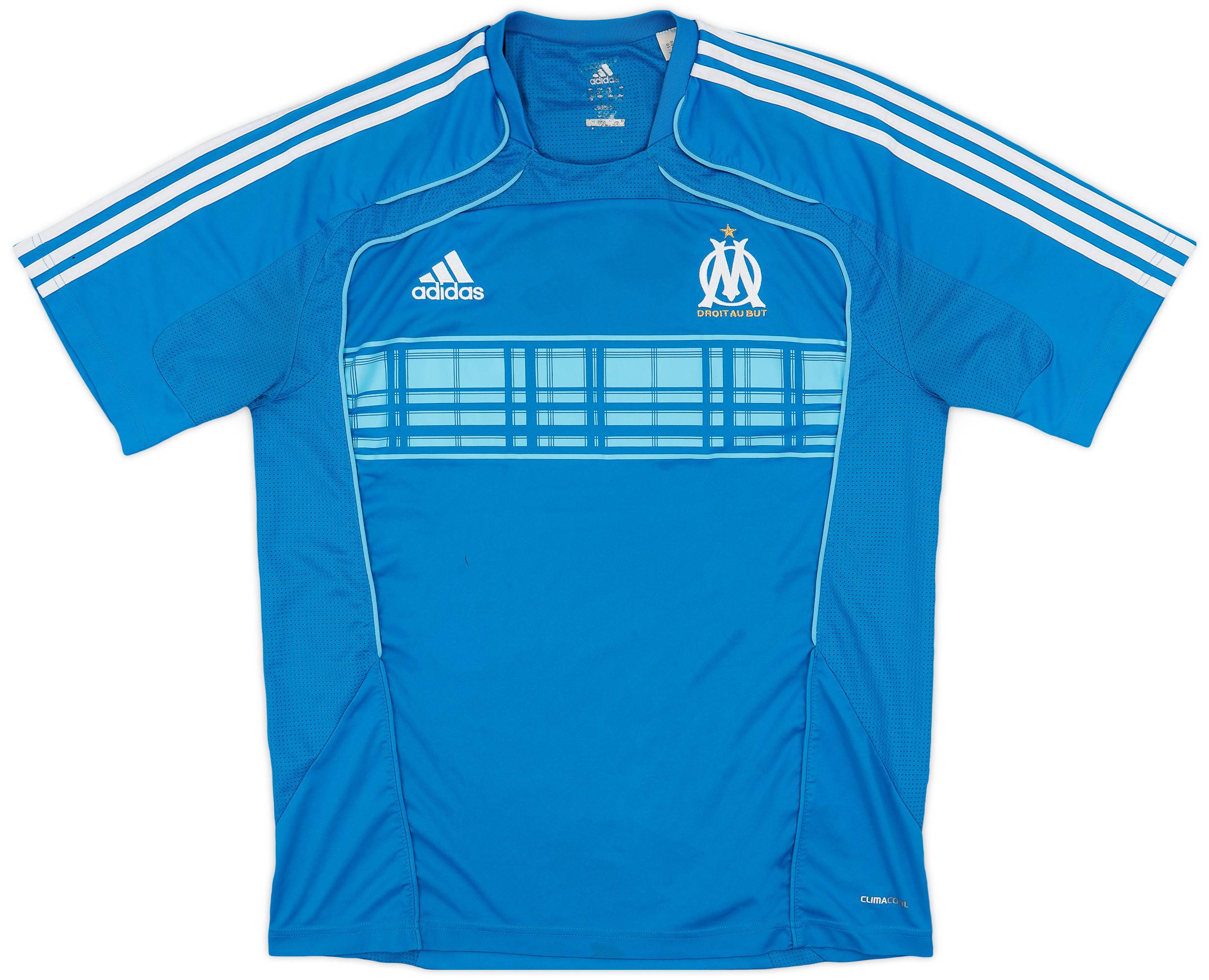 2010-11 Olympique Marseille adidas Training Shirt - 8/10 - (L)
