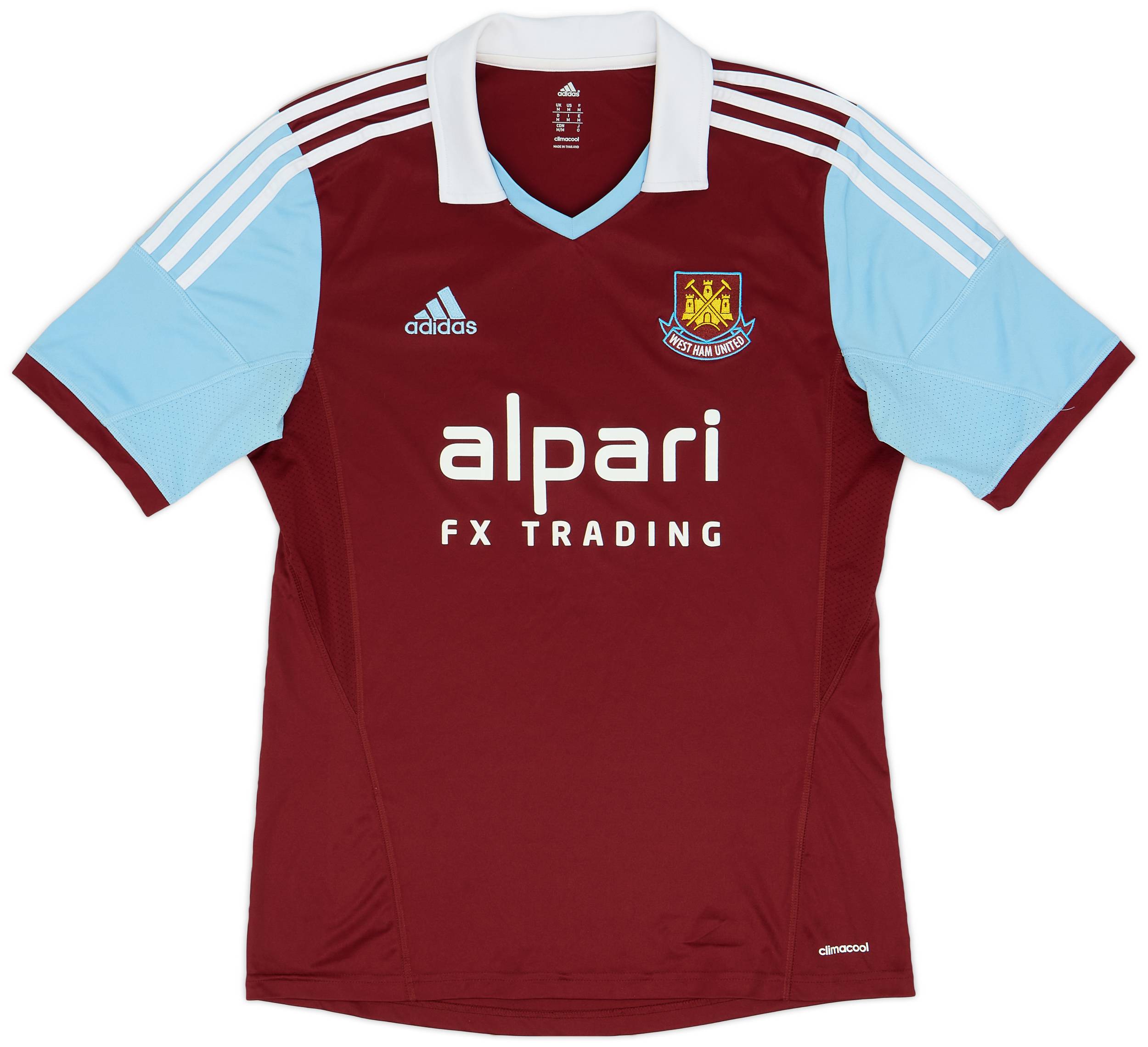 2013-14 West Ham Home Shirt - 9/10 - (M)
