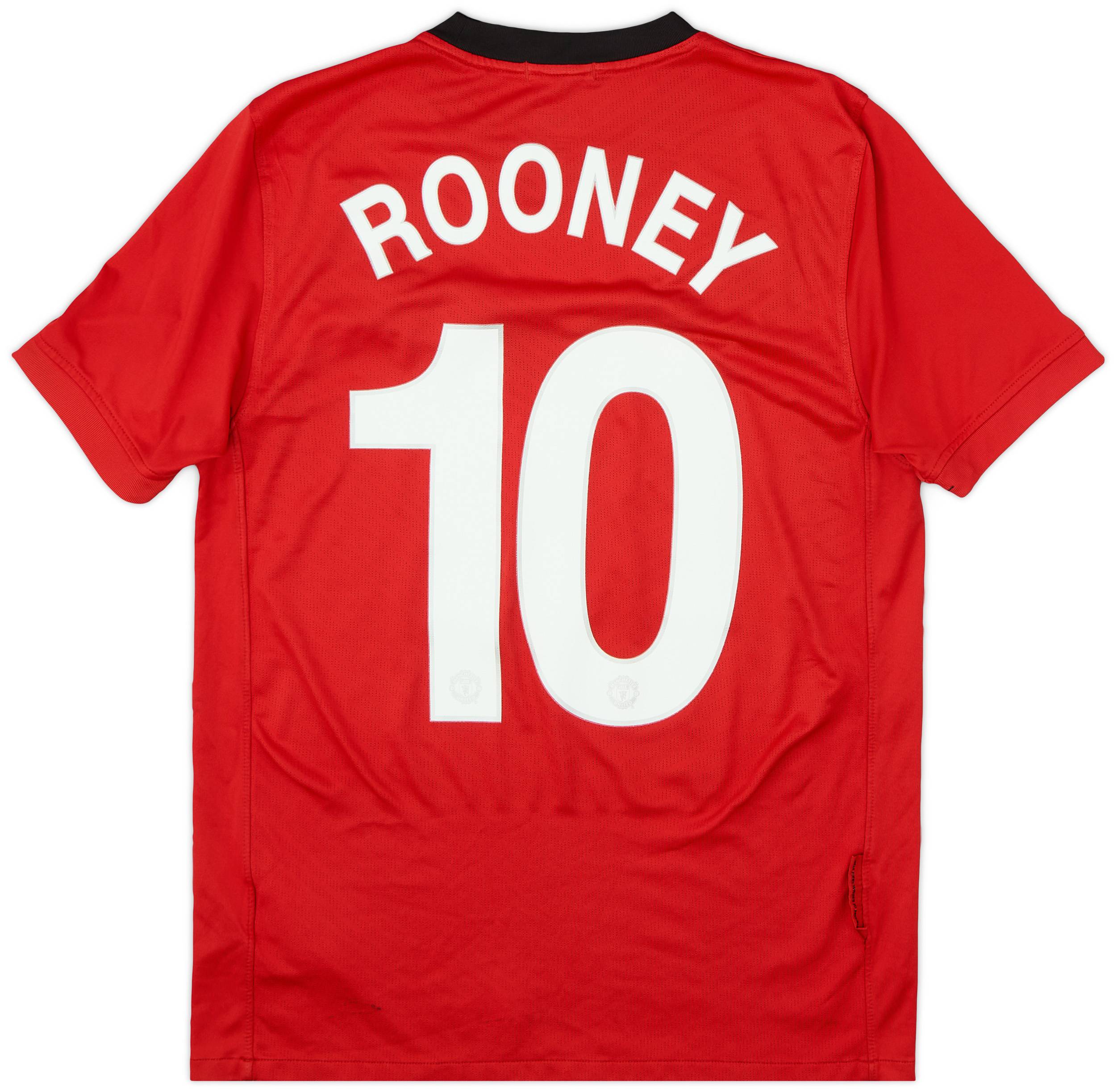 2009-10 Manchester United Home Shirt Rooney #10 - 5/10 - (S)