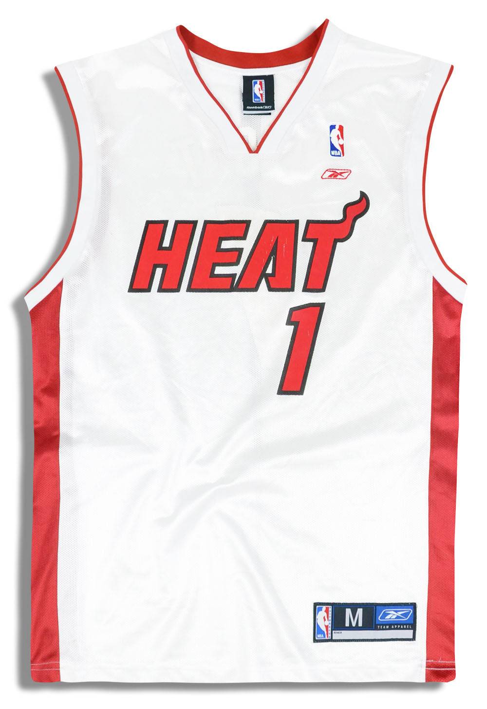 2004-06 Miami Heat Wright #1 Reebok Jersey (Home) M