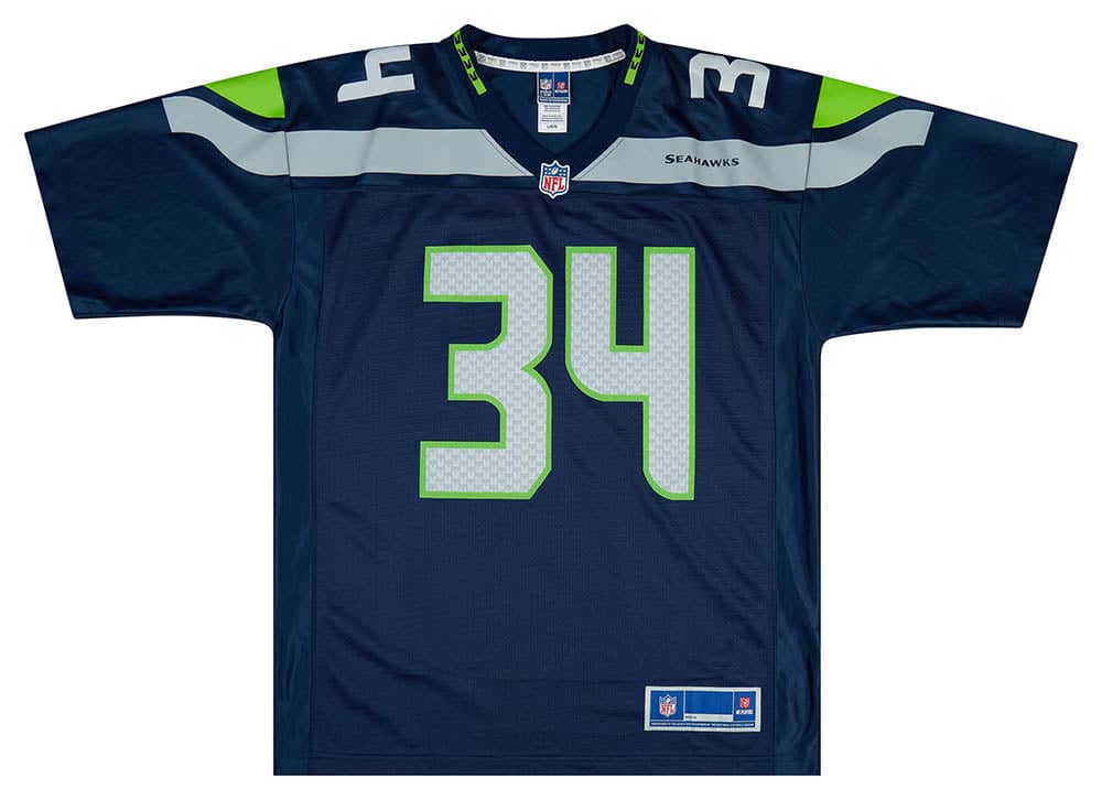 2015 17 Seattle Seahawks Rawls 34 NFL Pro Line Jersey Home L