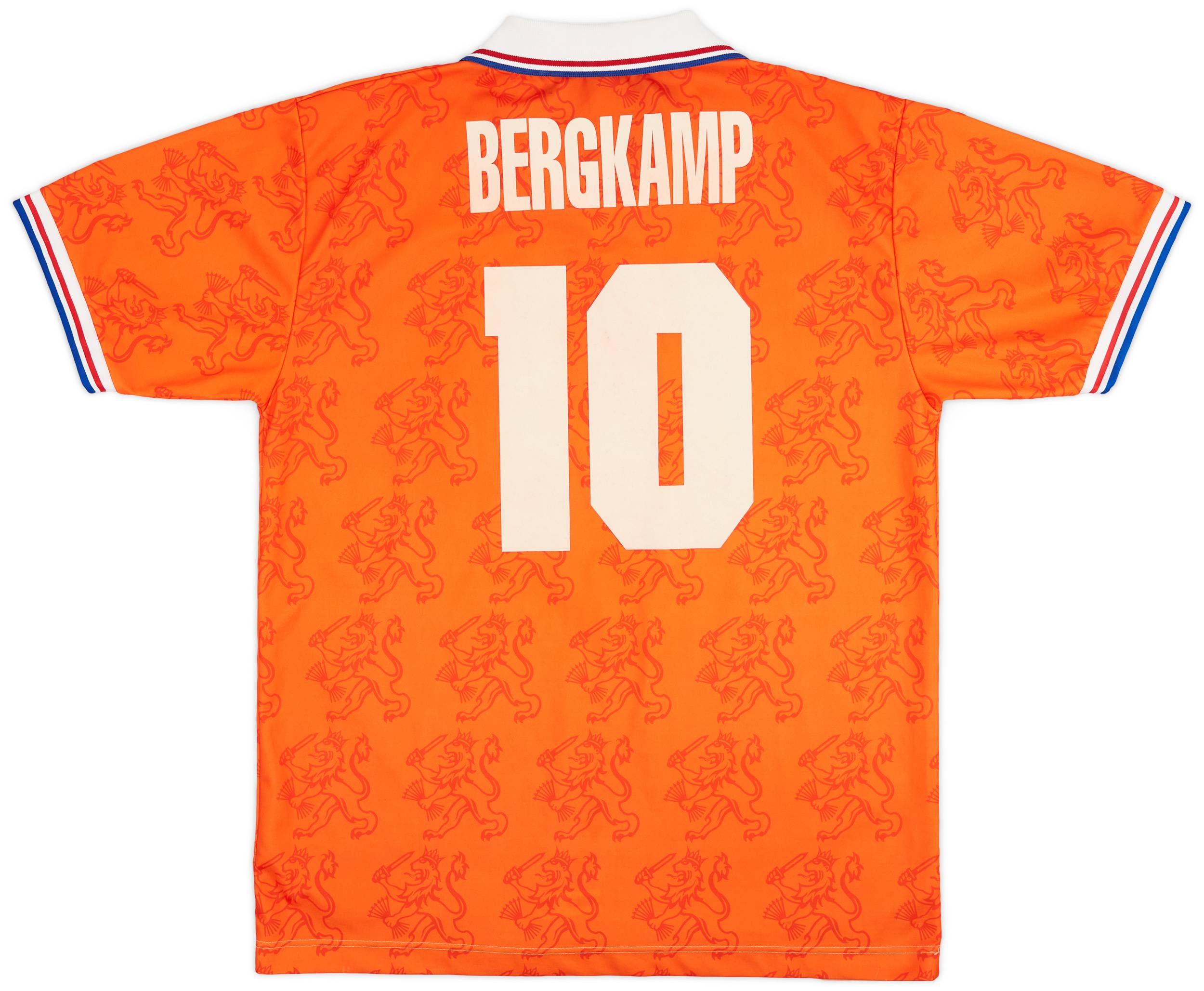 1994 Netherlands Home Shirt Bergkamp #10 - 9/10 - (XL)