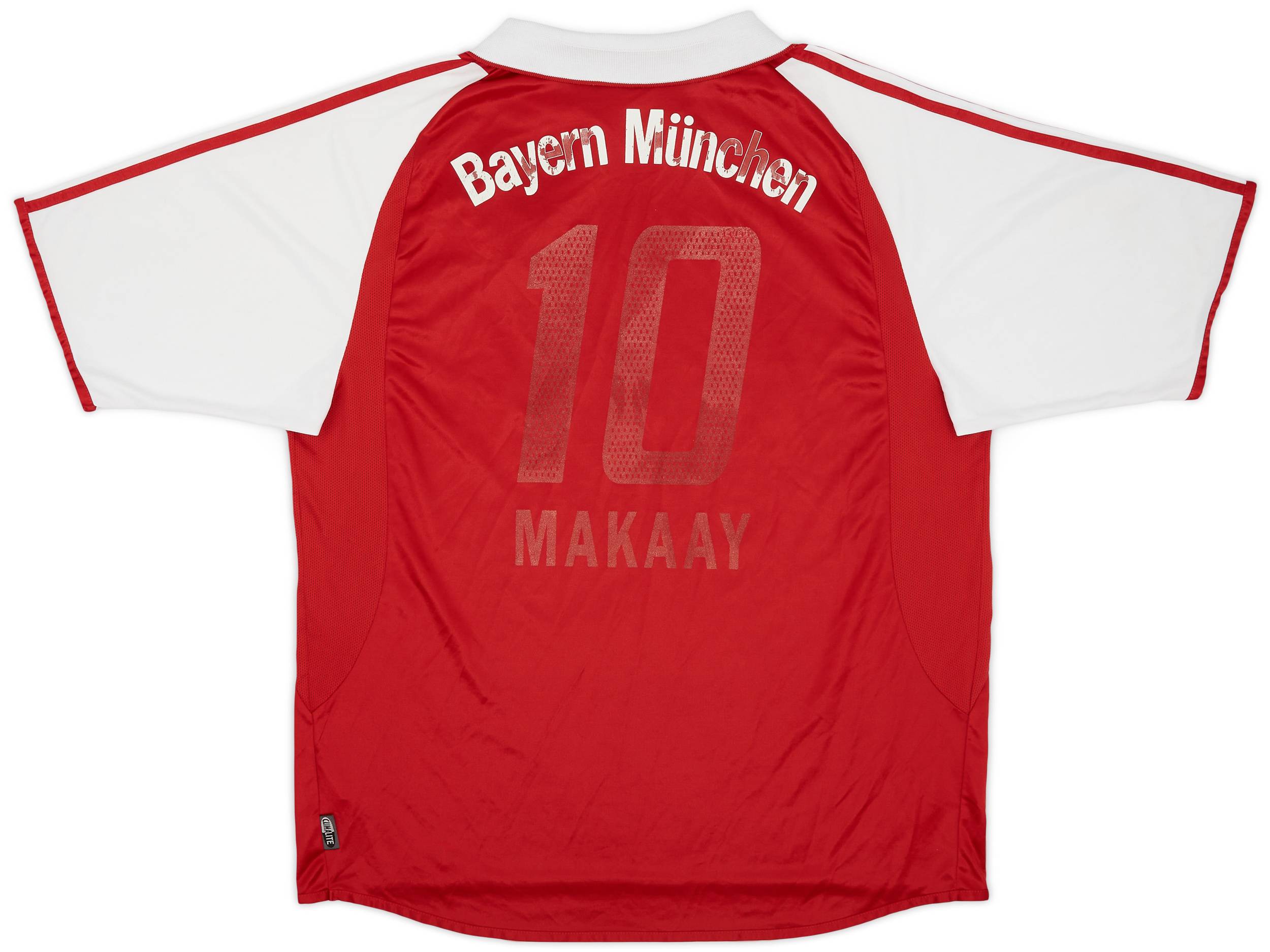 2003-04 Bayern Munich Home Shirt Makaay #10 - 3/10 - (XL)