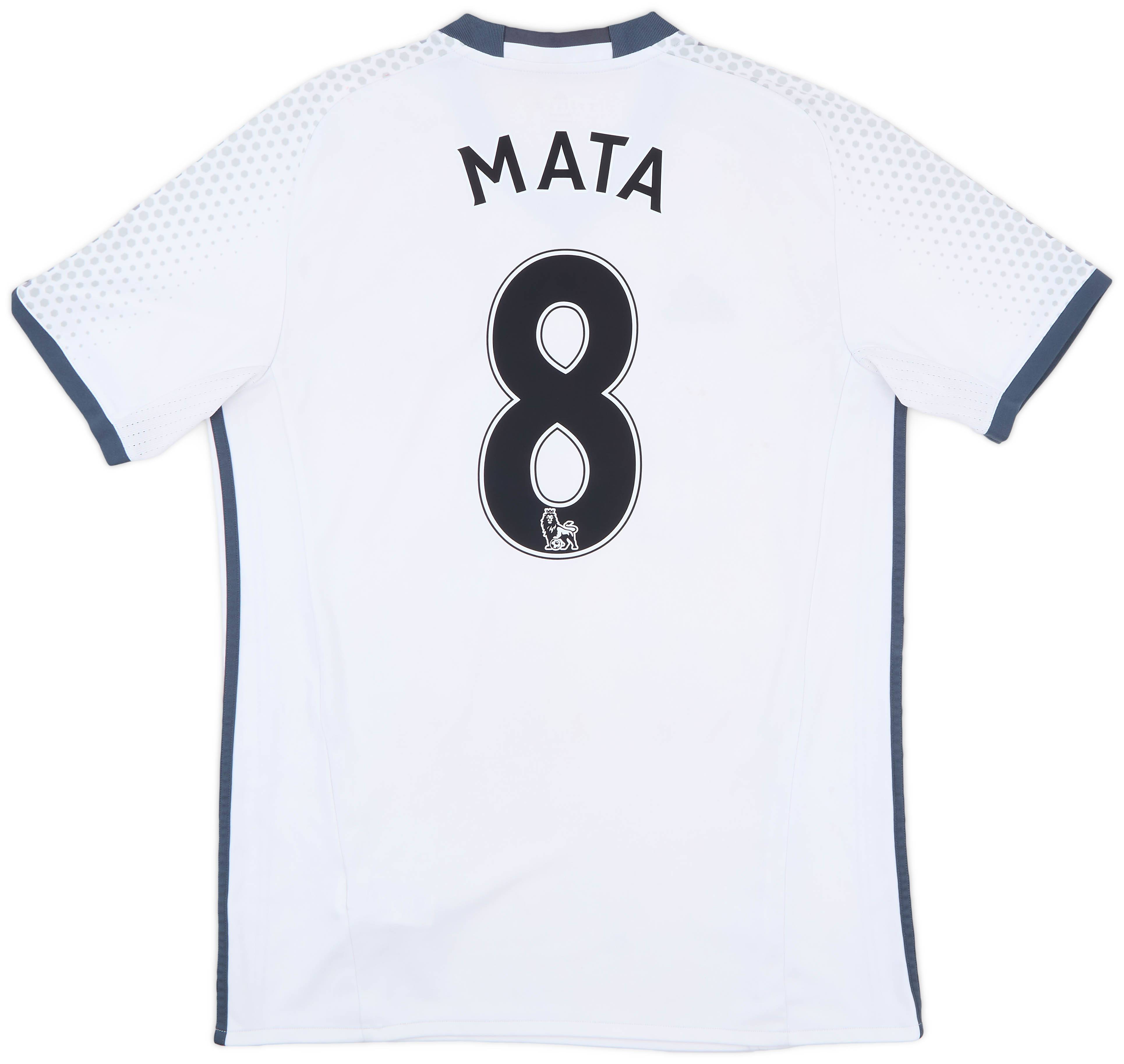 2016-17 Manchester United Third Shirt Mata #8 - 6/10 - (M)