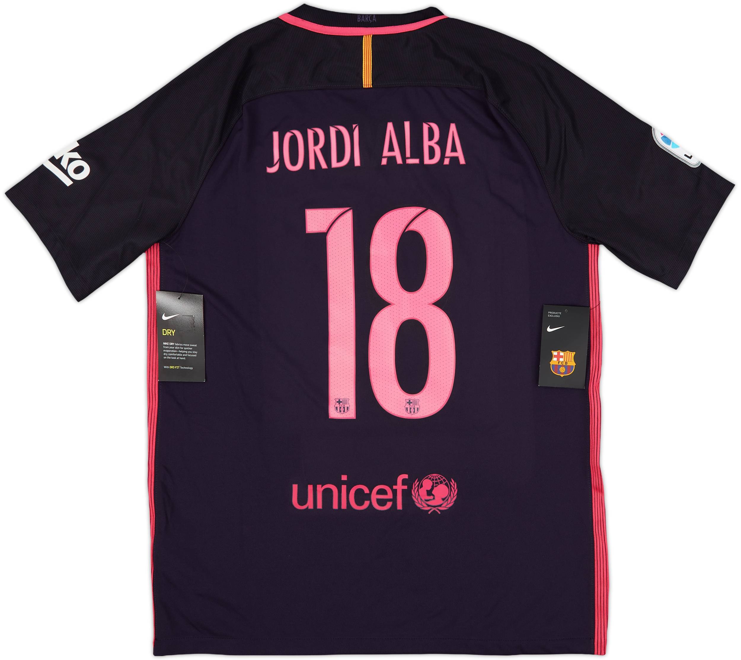 FCバルセロナ JORDI ALBA 18番 ユニフォーム FCバルセロナ JORDI ALBA 18番 ユニフォーム