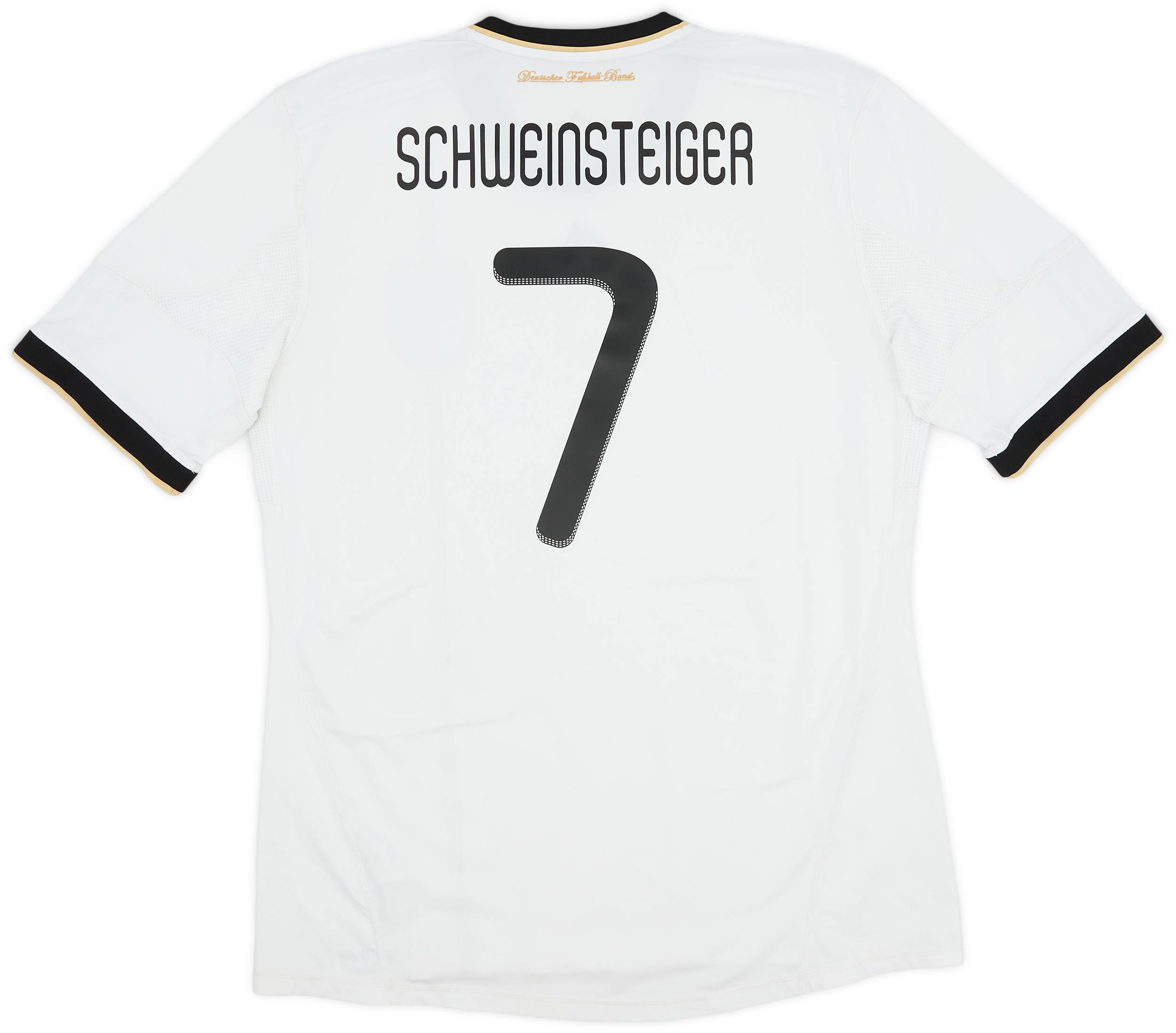 2010-11 Germany Home Shirt Schweinsteiger #7 - 7/10 - (XL)