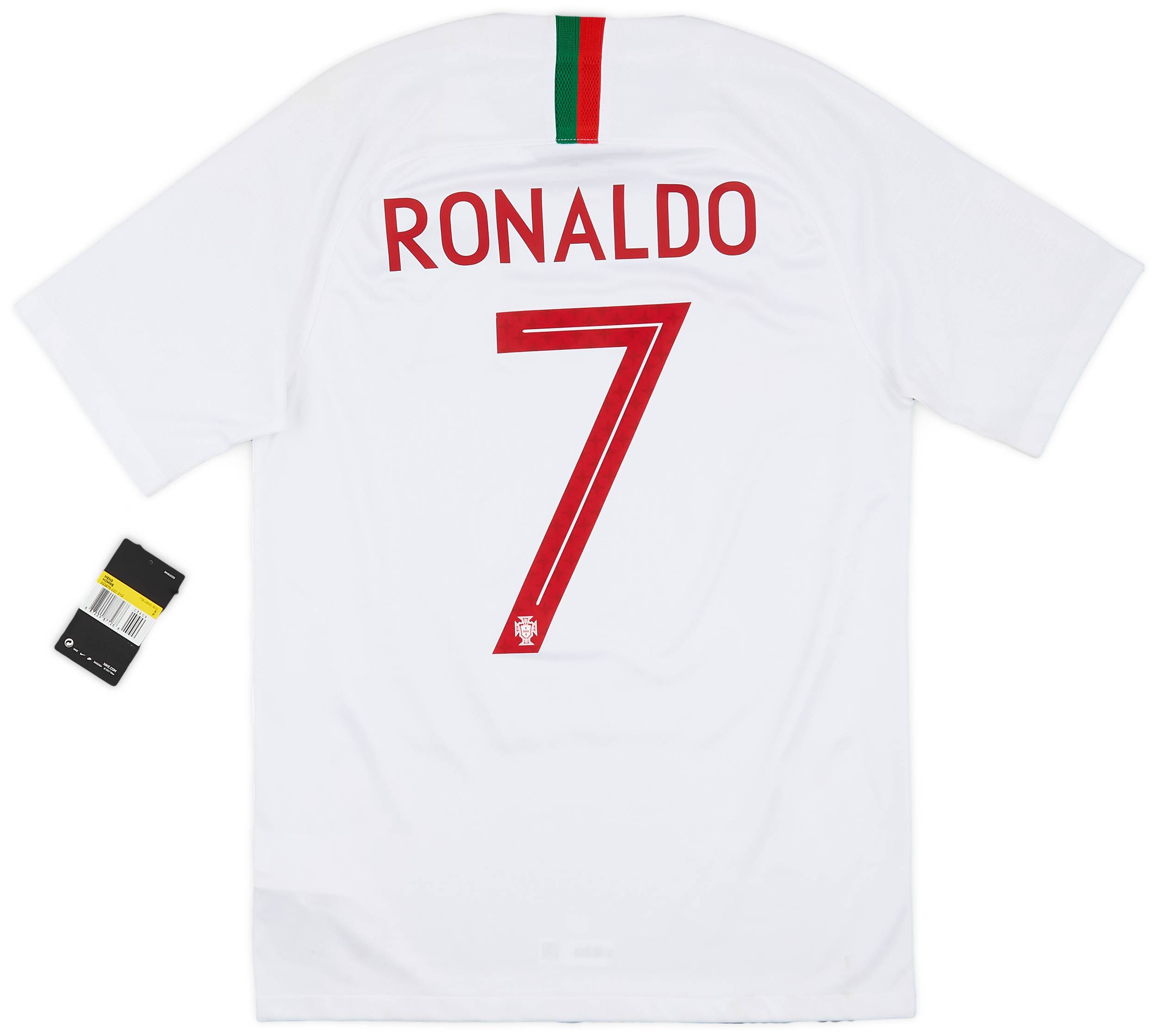 2018-19 Portugal Away Shirt Ronaldo #7 (S)