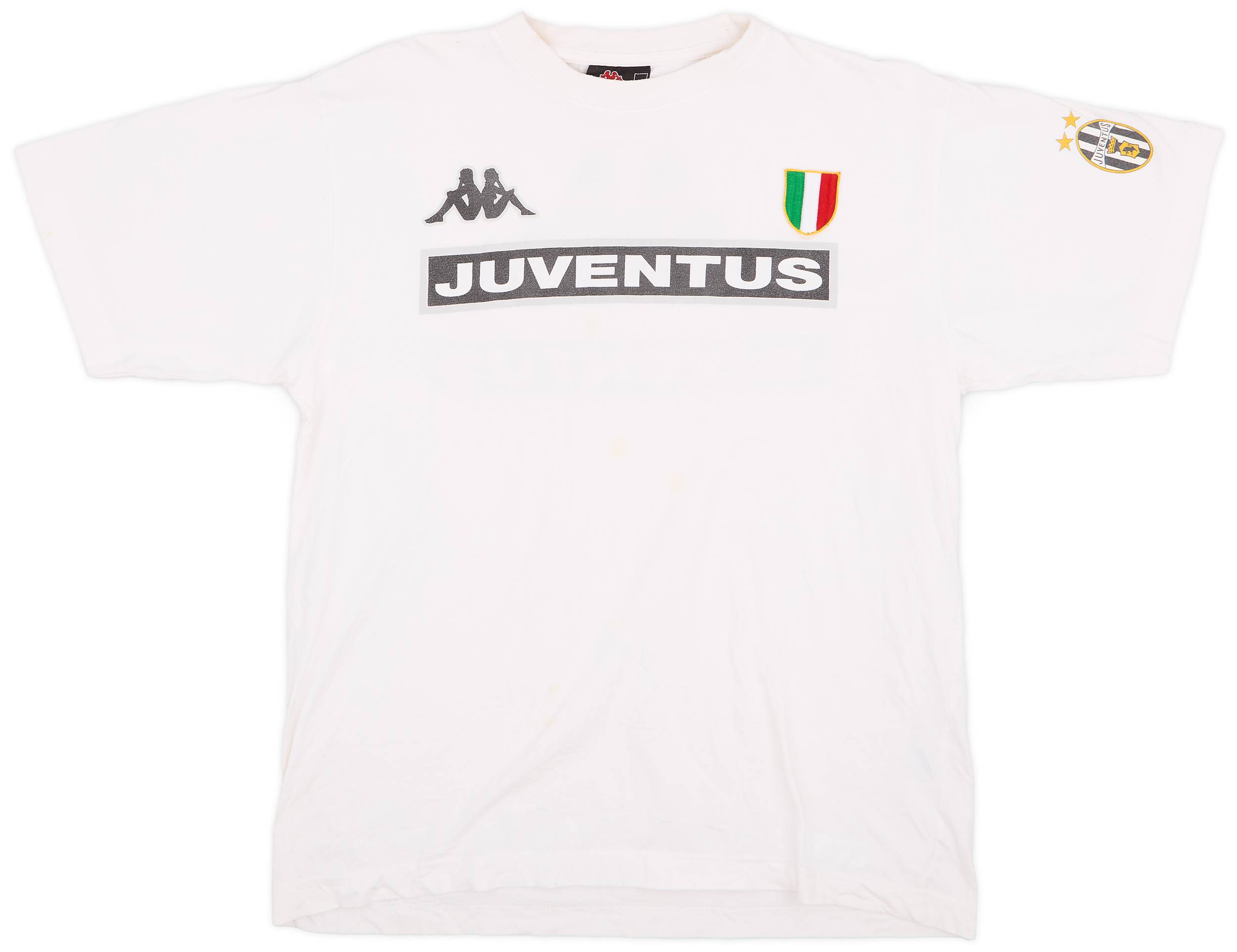 1998-99 Juventus Kappa Cotton Tee - 6/10 - (XL)