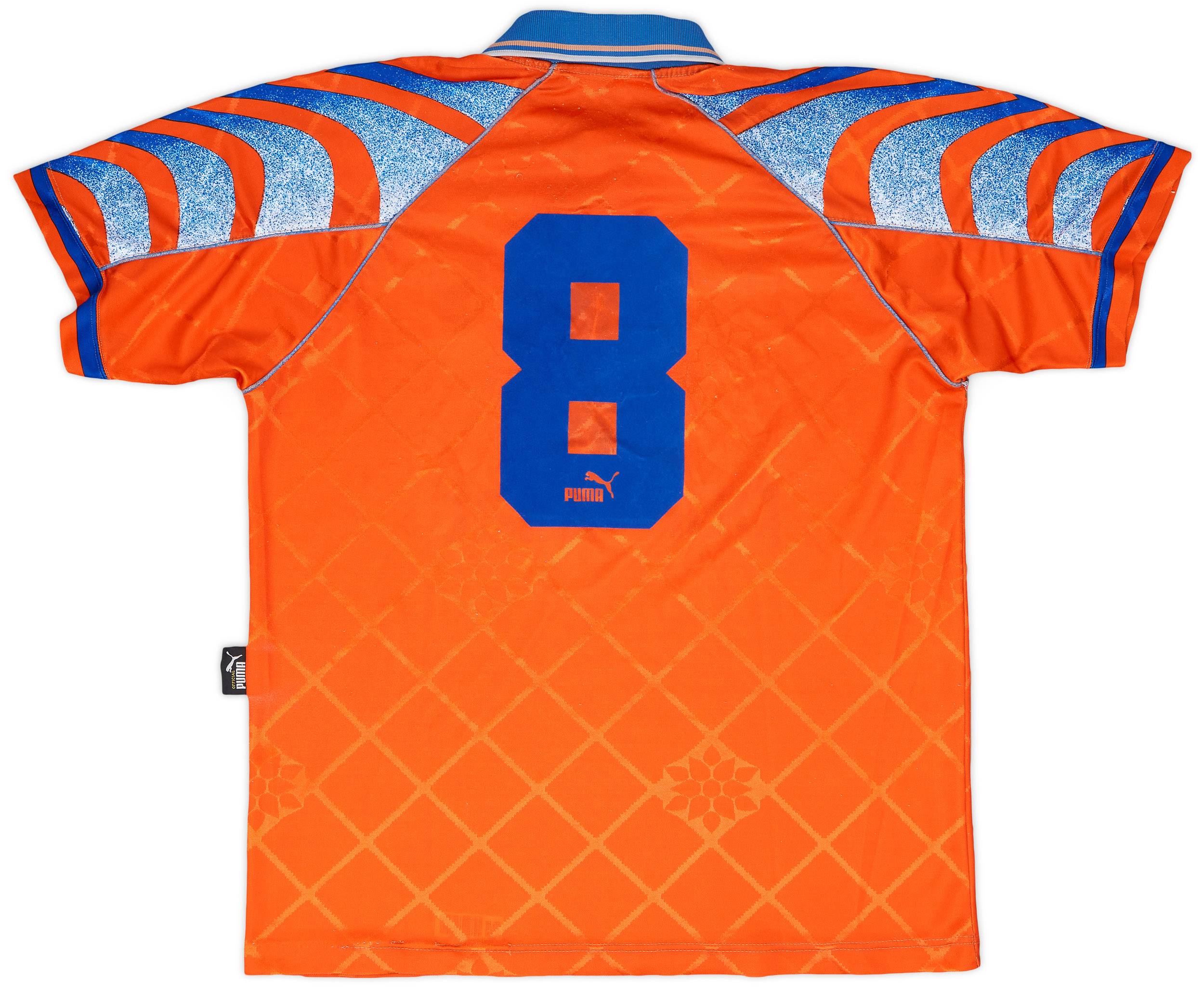 パルマ96-97`半袖ホームユニフォーム3点セット 1996-97 Parma Match Issue Third Shirt #8