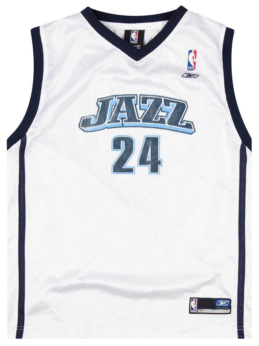 2006 Utah Jazz Millsap #24 Reebok Jersey (Home) Y