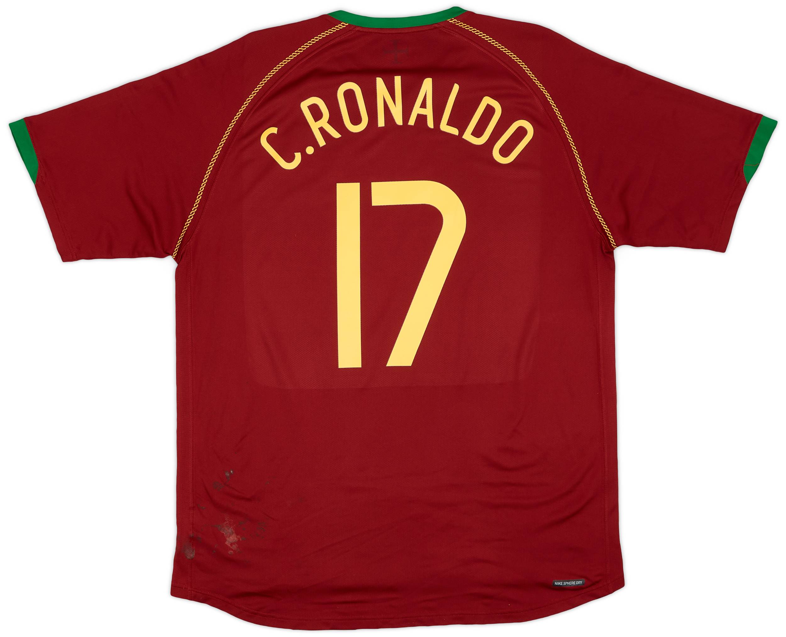 RONALDO 7 赤 シャツ 2006/2007 2006-07 Manchester United Home Shirt Ronaldo #7 - 10/10 - (S)