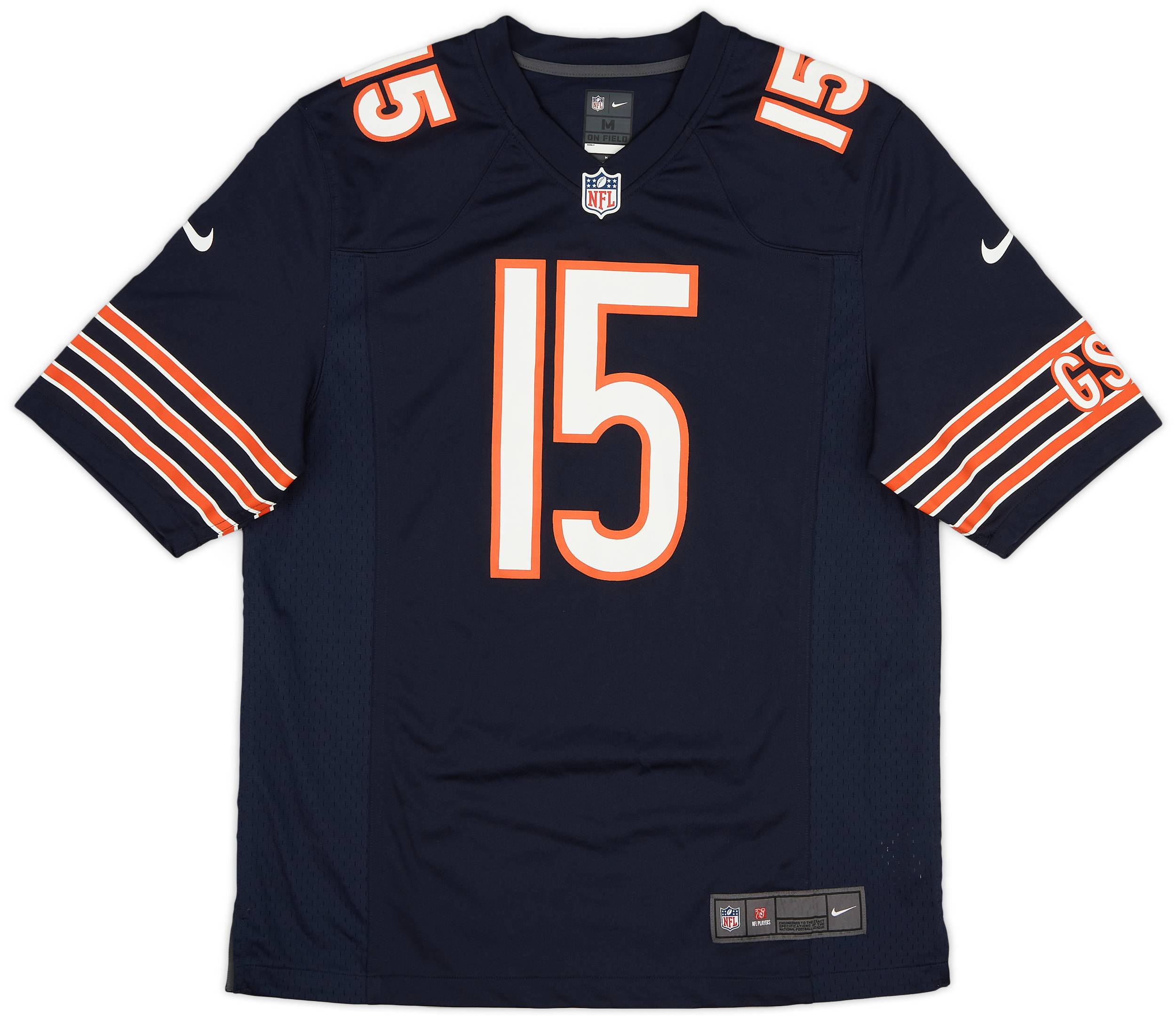 Chicago bears 15 jersey top