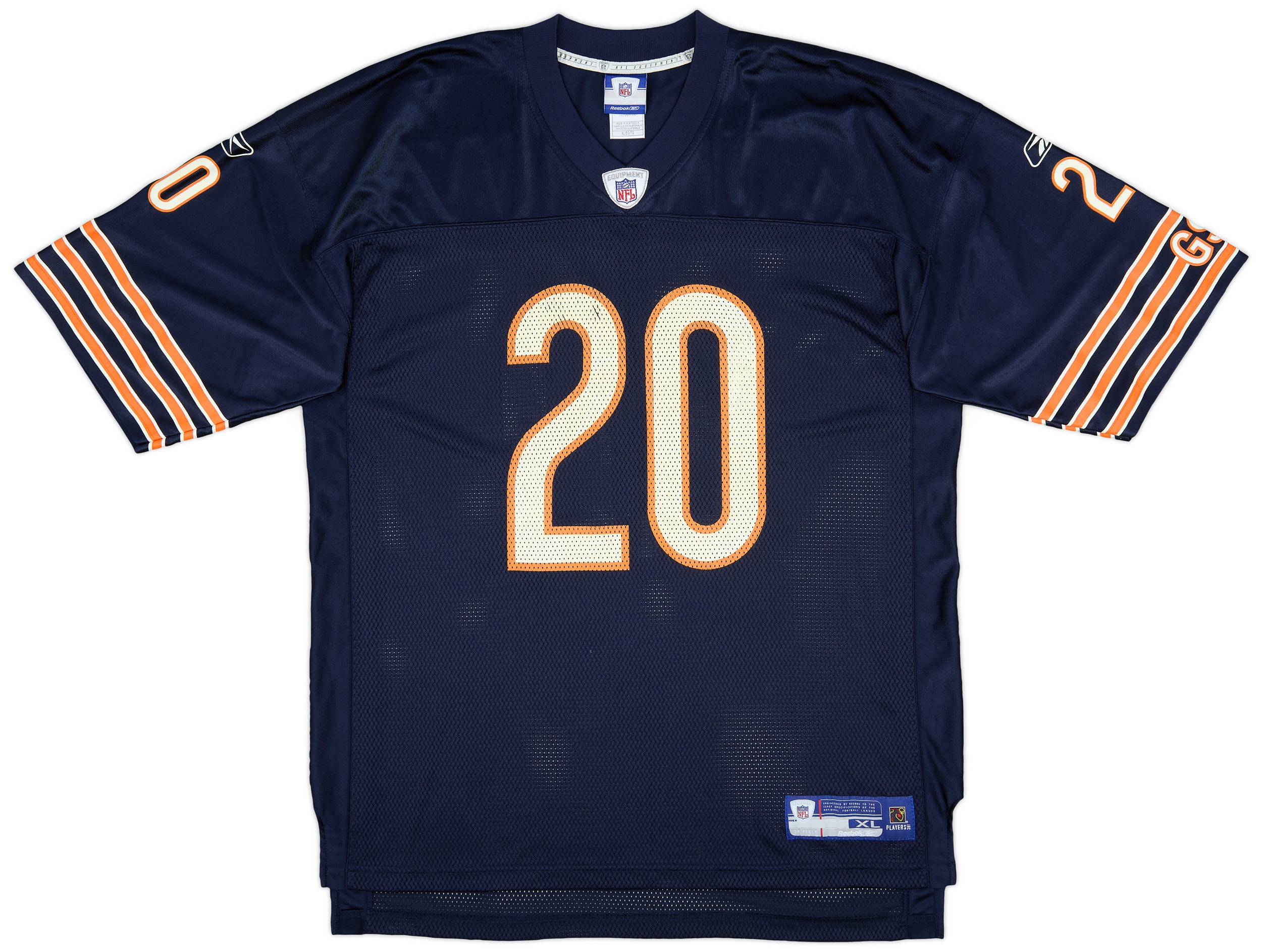2005-06 Chicago Bears Jones #20 Reebok On Field Home Jersey (Very Good) XL