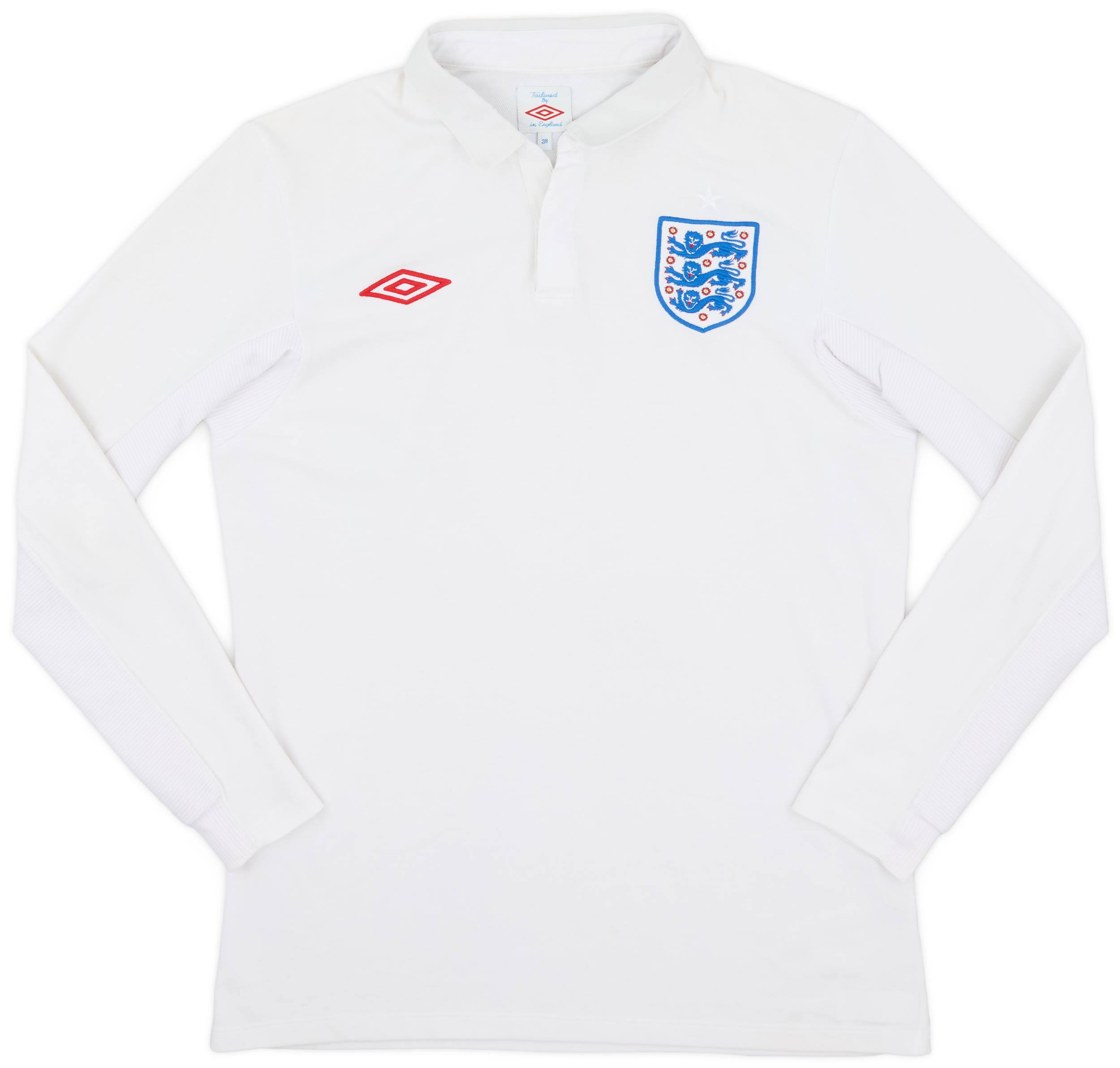 2009-10 England Home Shirt #9 - 6/10 - (M)
