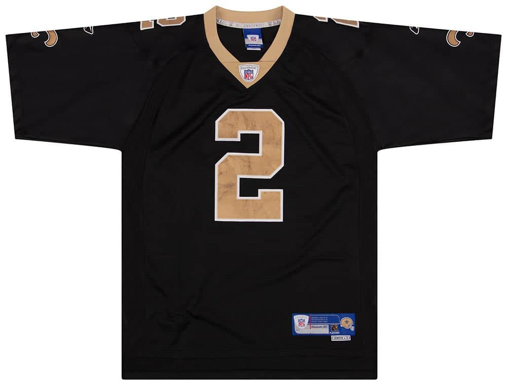 2005 New Orleans Saints Brooks #2 Reebok Premier Jersey (Home) M